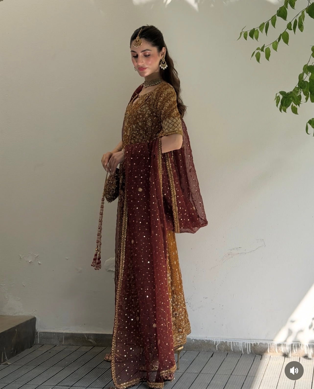 Zeeshan Danish - Burnt Orange Ayla's Atelier