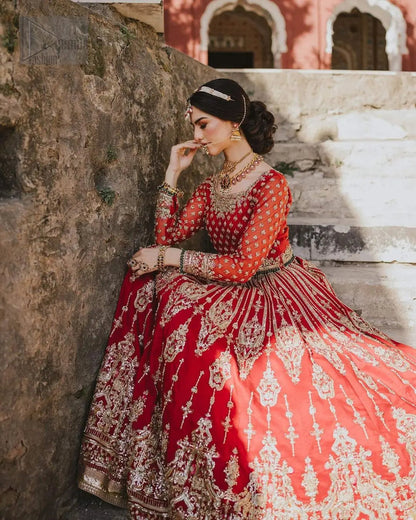 Maha Wajahat Khan - Luxury Bridal Lehenga My Store