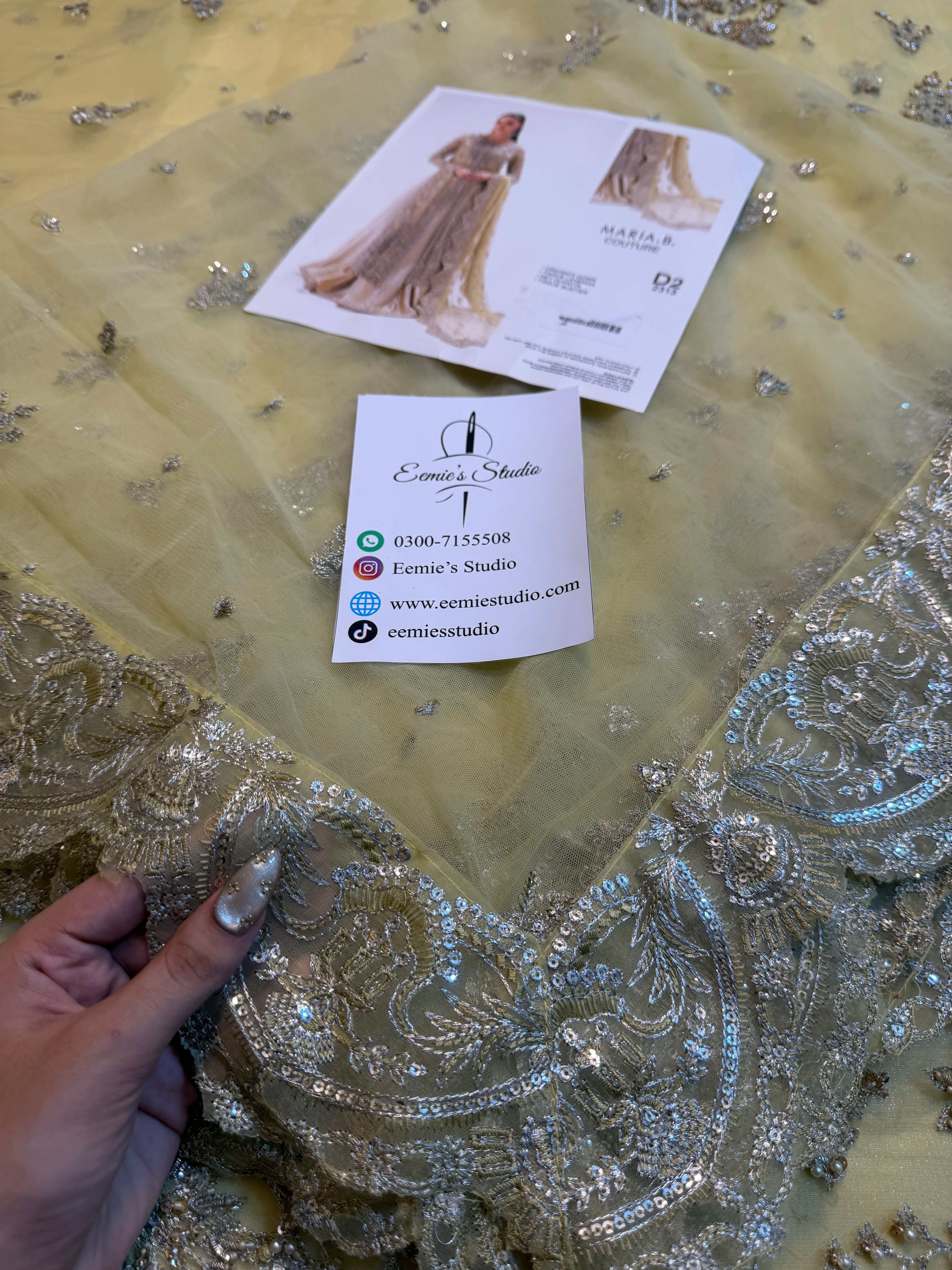 Maria.B Retro Shadmani Couture - Serelia Ayla's Atelier
