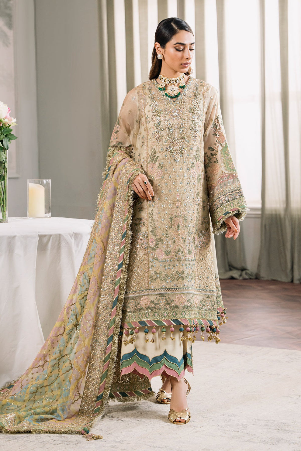 Baroque Embroidered Masuri CH12-04 Ayla's Atelier