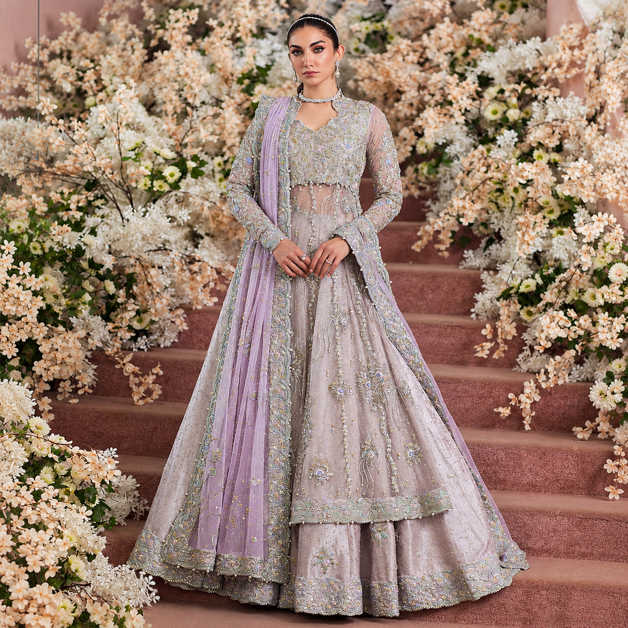 Farah Talib Aziz - Elanur Lilac Bridal Ayla's Atelier