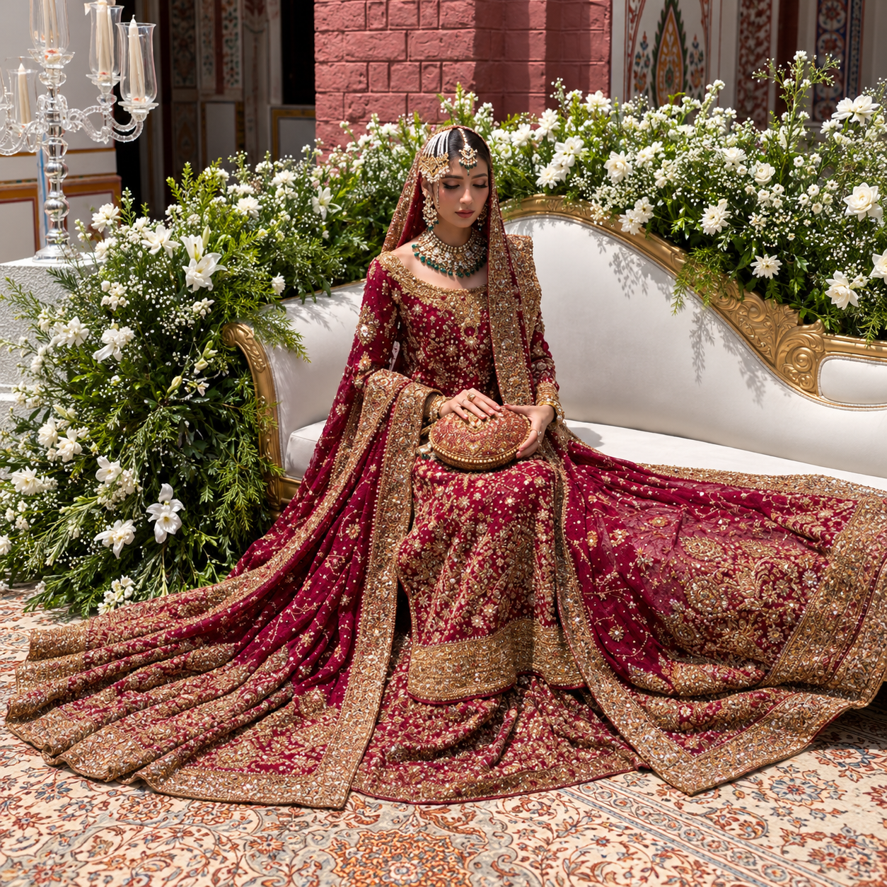 Haris Shakeel - Ishq Series Bridal ensemble Ayla's Atelier