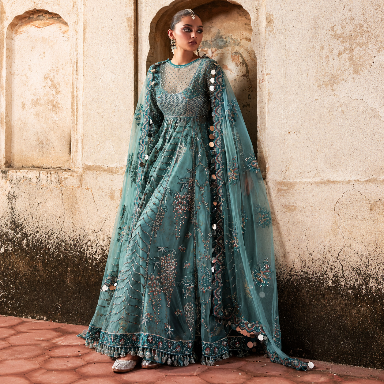 Hussain Rehar Unstitched Festive'25 Nagma Ayla's Atelier