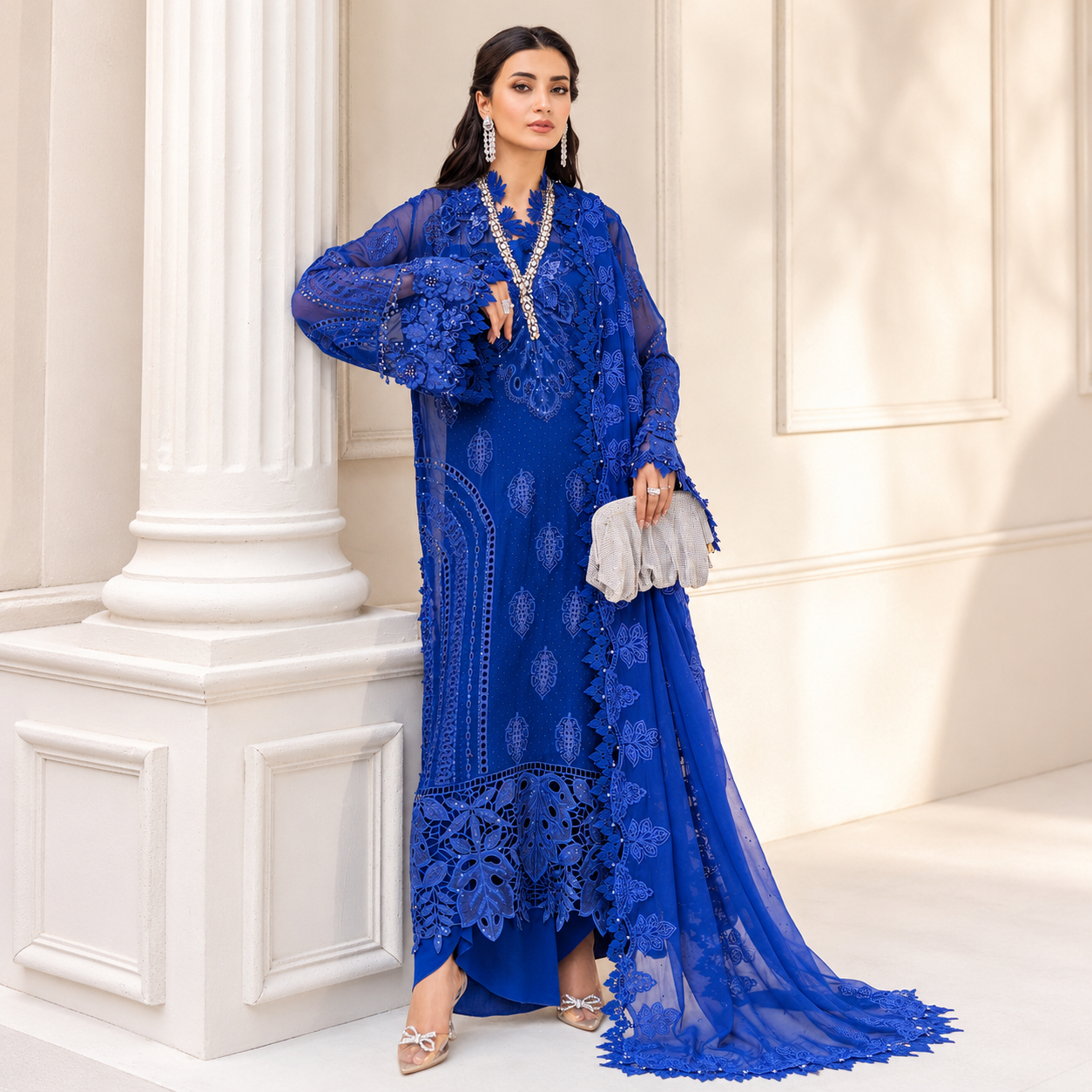 Maria.B Chiffons MPC-25-103
(Cobalt Blue) Ayla's Atelier