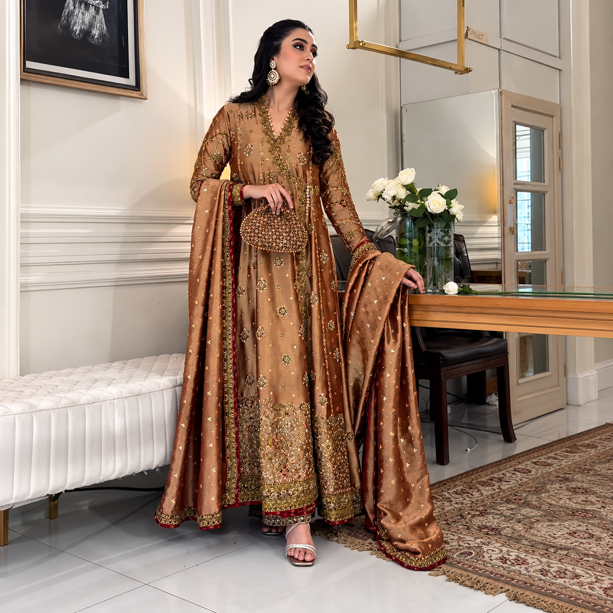 Haris Shakeel Wedding Edition Luxury Maysoori Collection D-8 Pehnawa