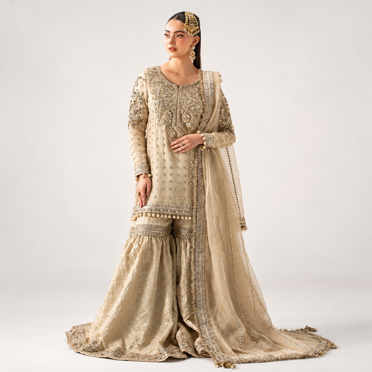Maria.B Retro Shadmani Couture - Mayrozeh Ayla's Atelier