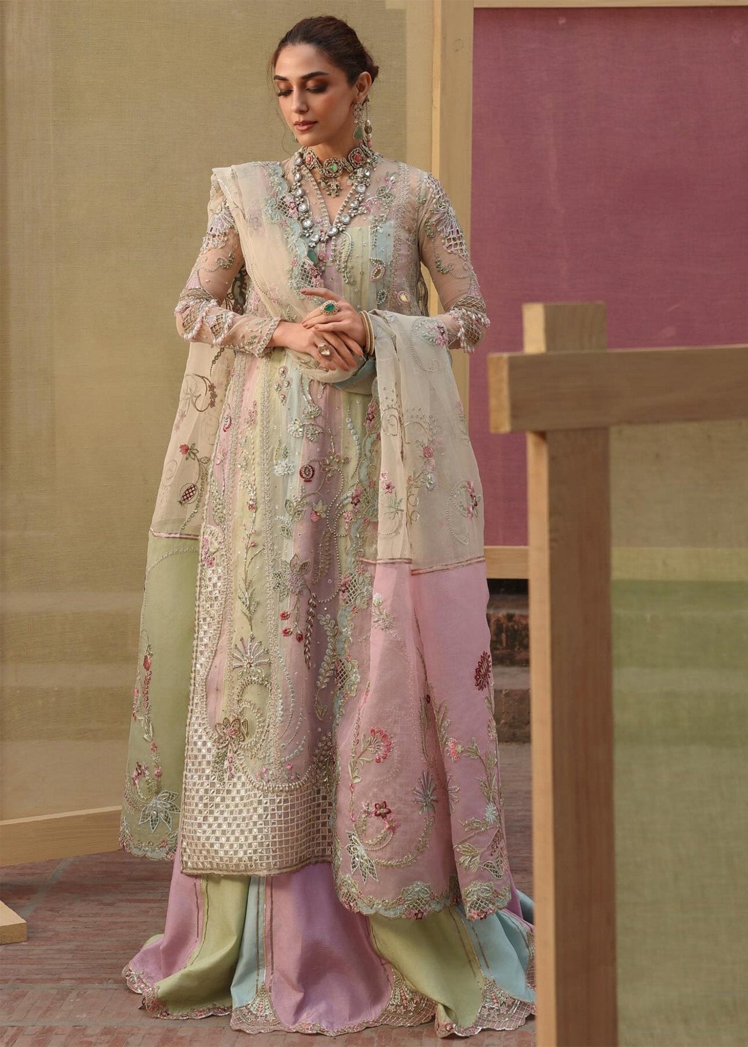 Crimson - Rangoli Ayla's Atelier
