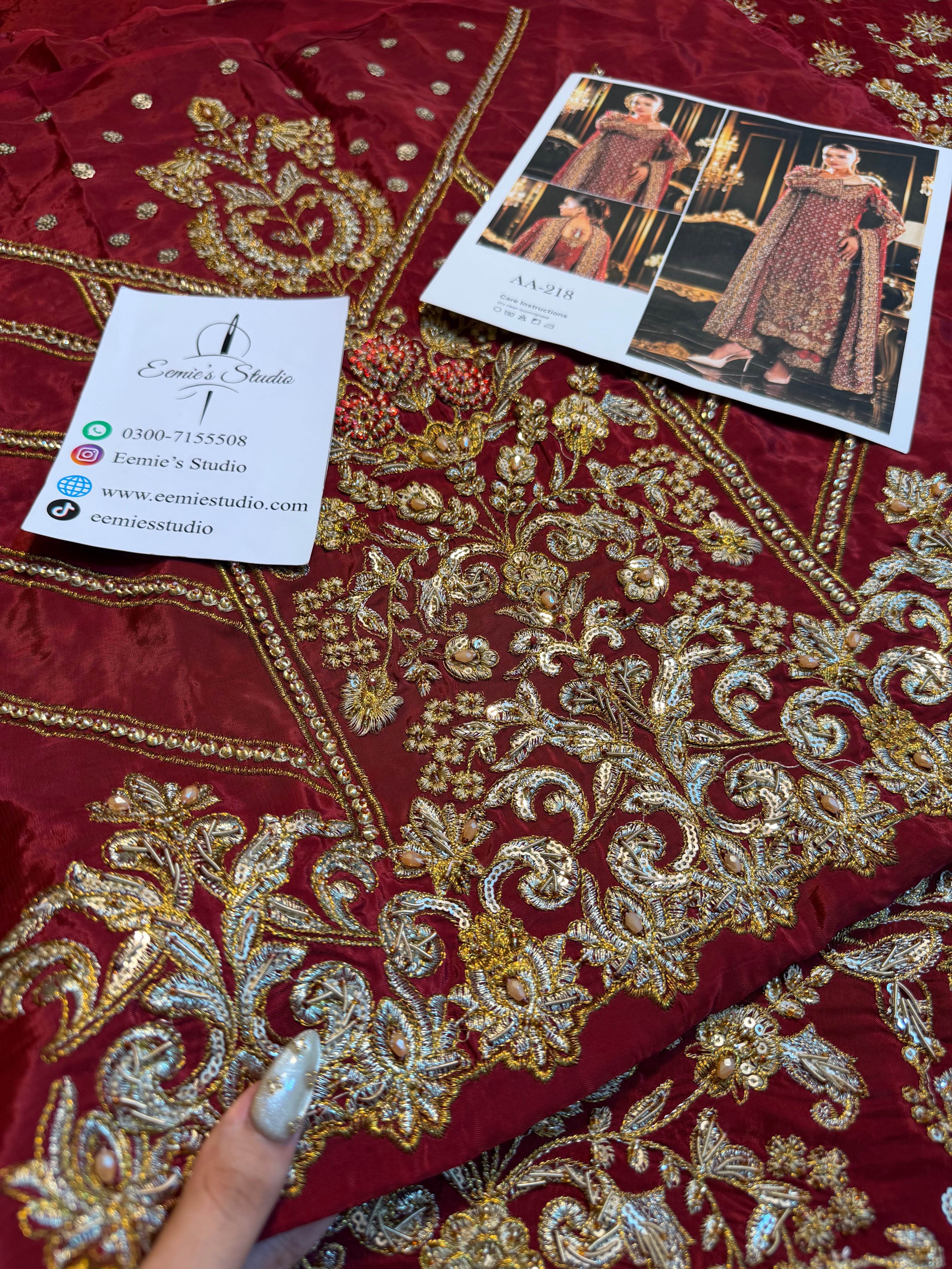 Usama Silk - Crimson Jewelcourt Ayla's Atelier