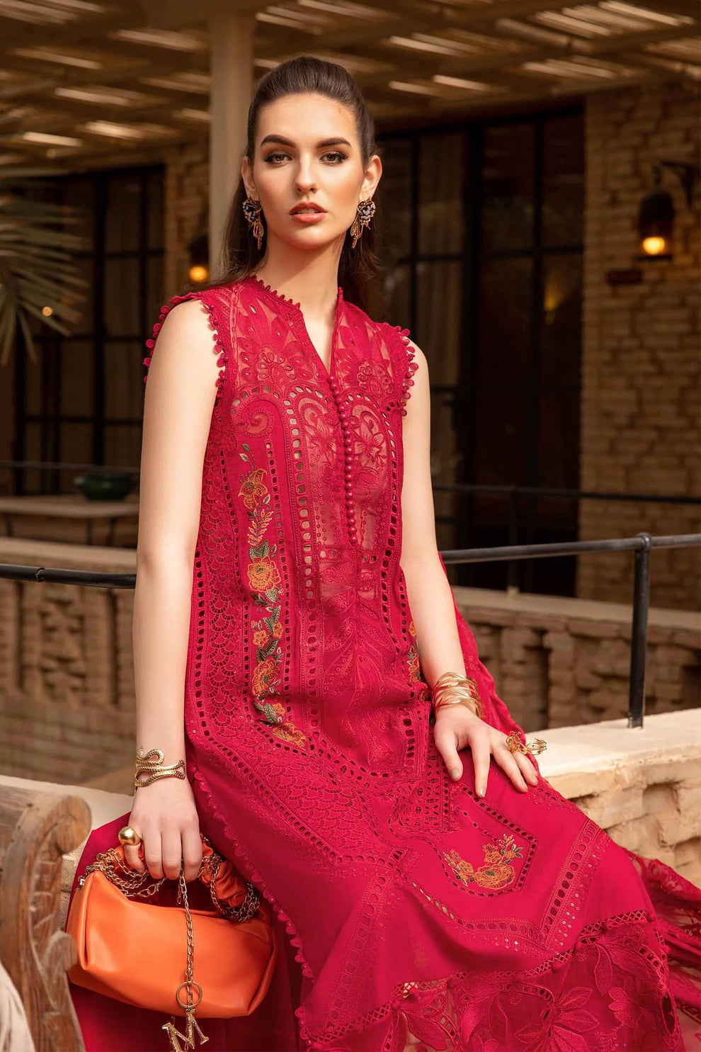 Maria B Unstitched Luxury Lawn D-2404-A