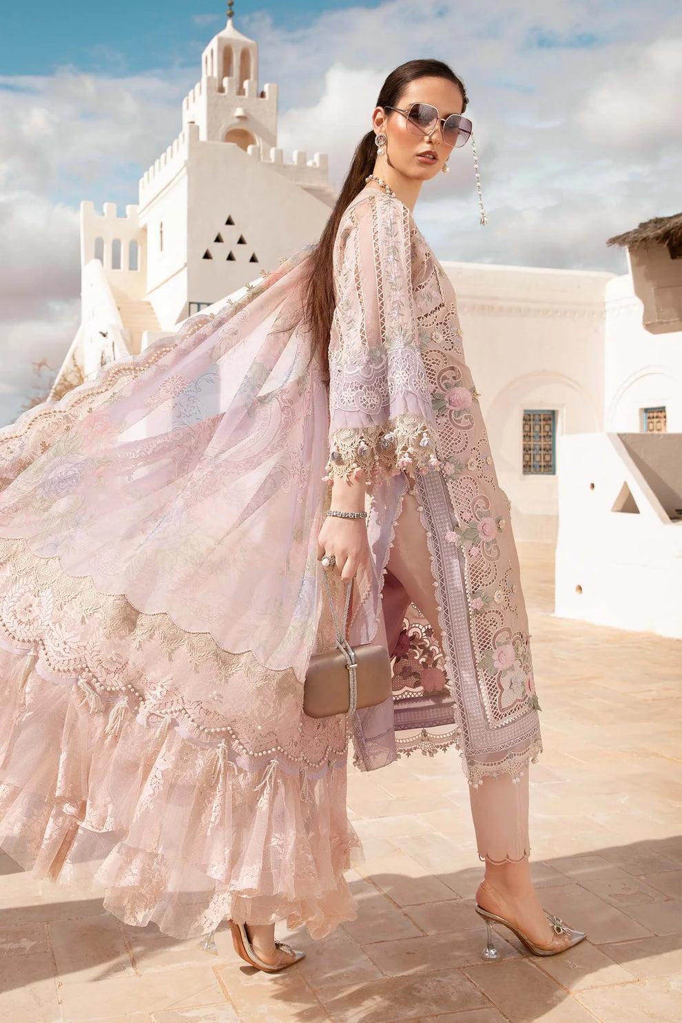 Maria B Luxury Lawn D-2406-A