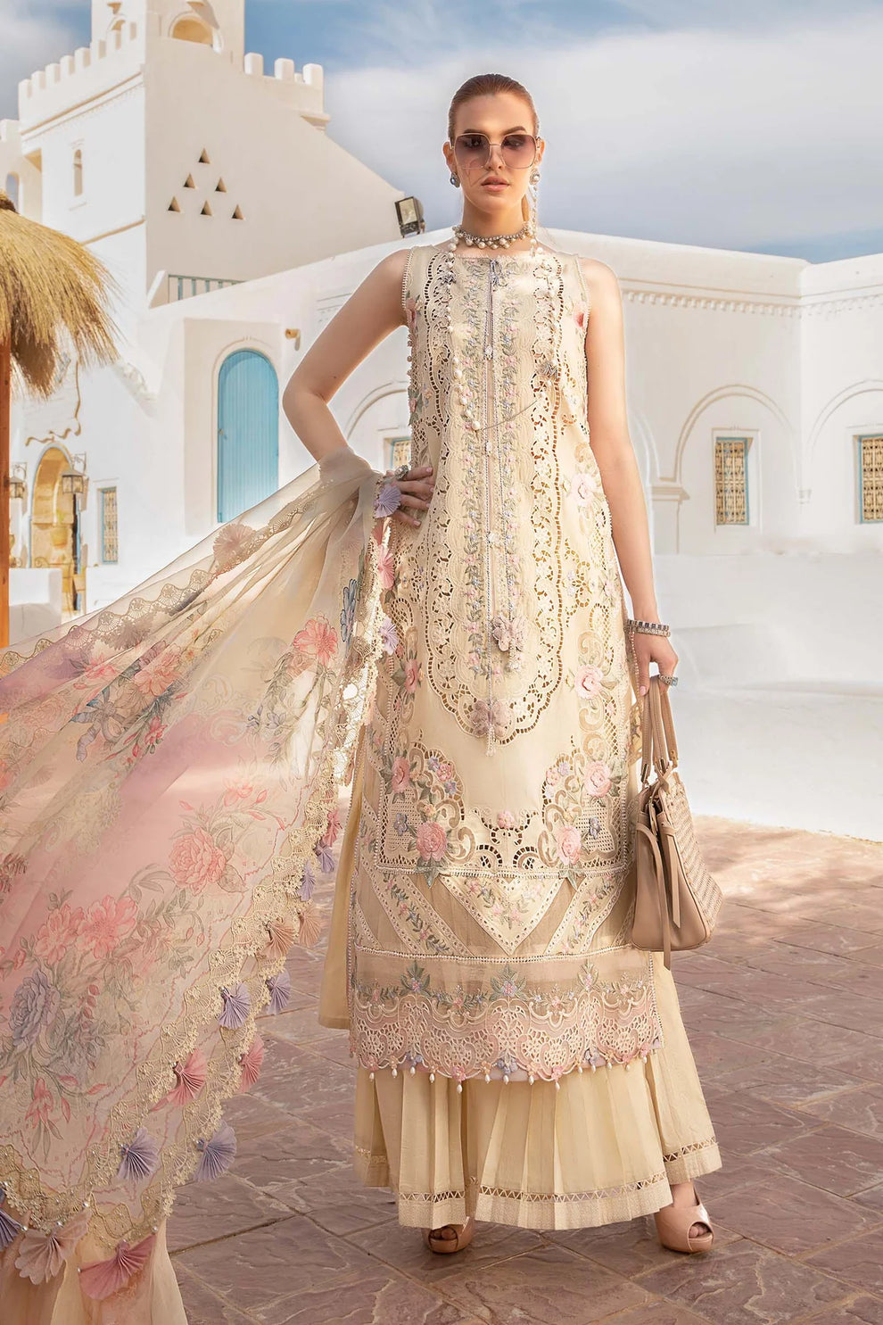 Maria B Luxury Lawn D-2406-B