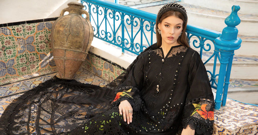 Maria B Unstitched Luxury Lawn D-2408-B