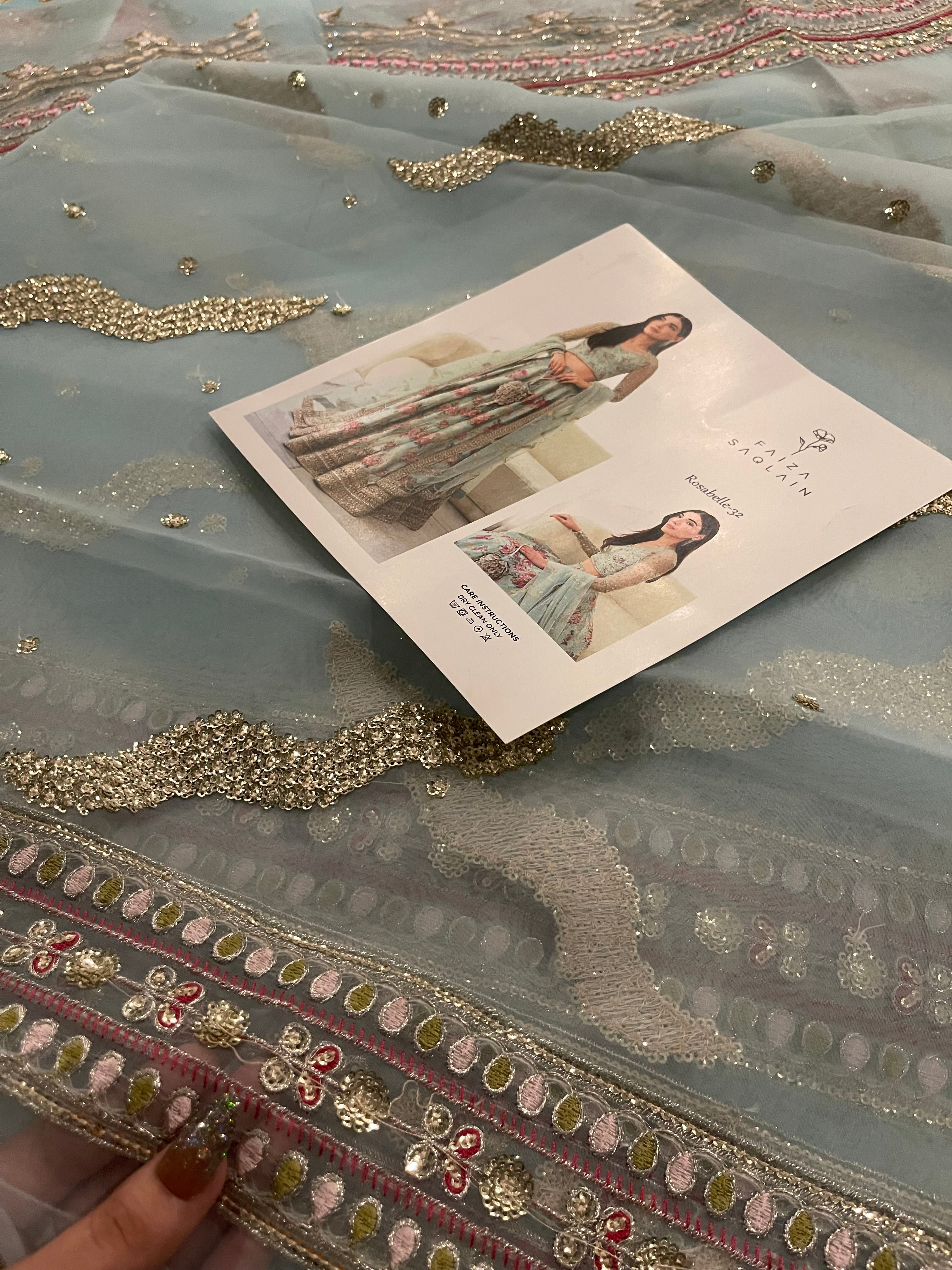 Faiza Saqlain - Rosabelle Ayla's Atelier