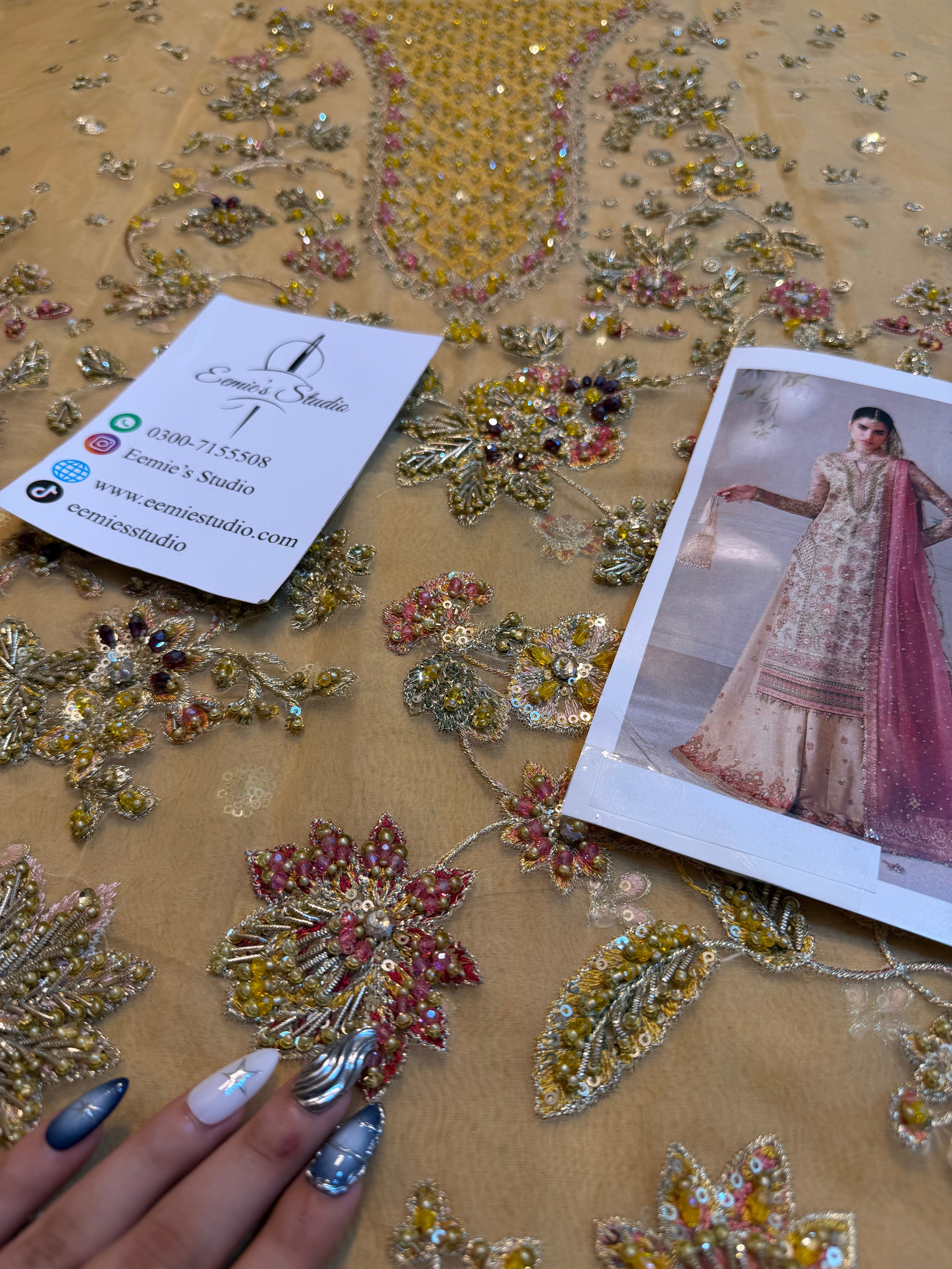 Baroque Chantelle EMBROIDERED CH14-02 Ayla's Atelier