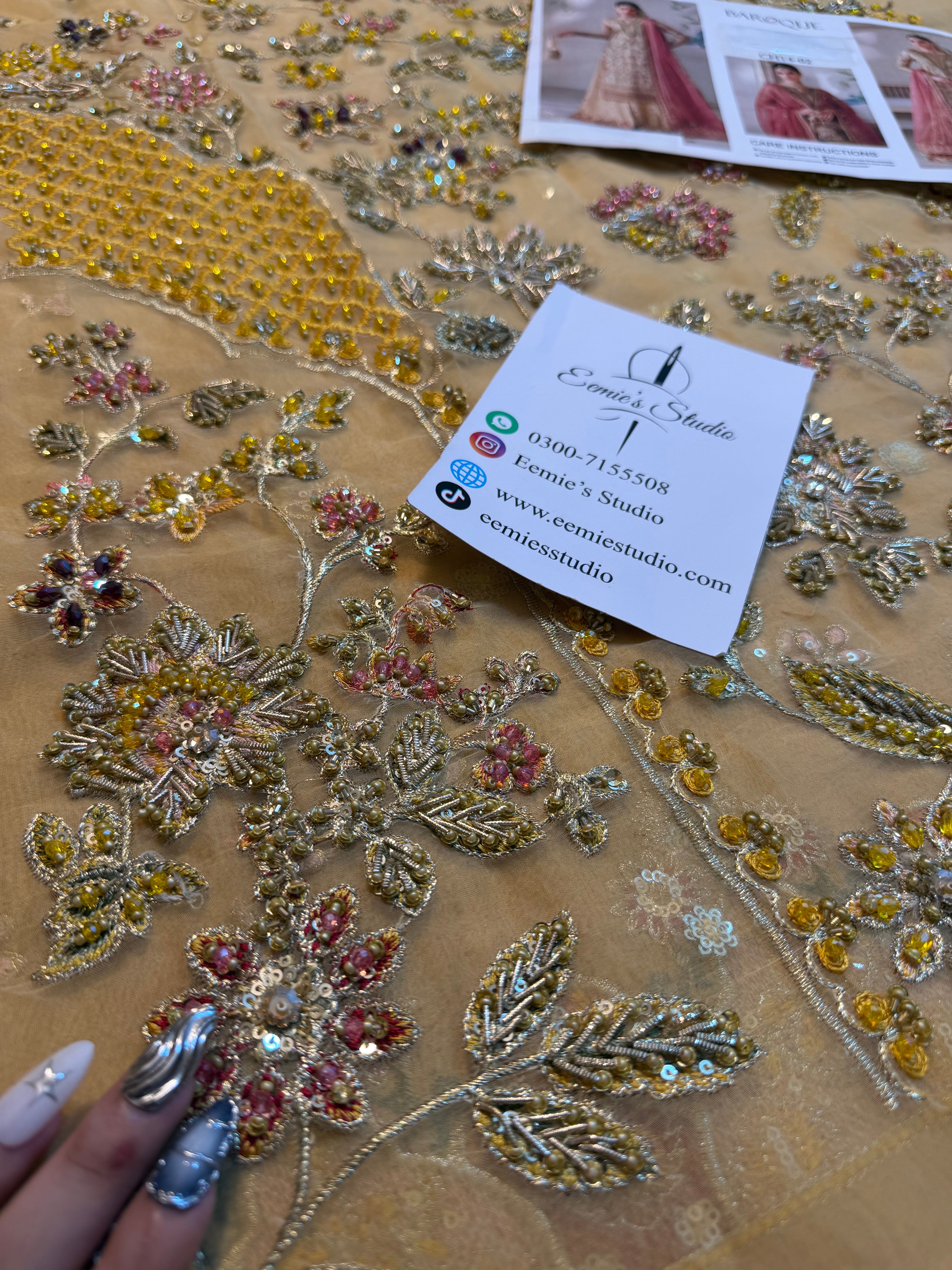 Baroque Chantelle EMBROIDERED CH14-02 Ayla's Atelier