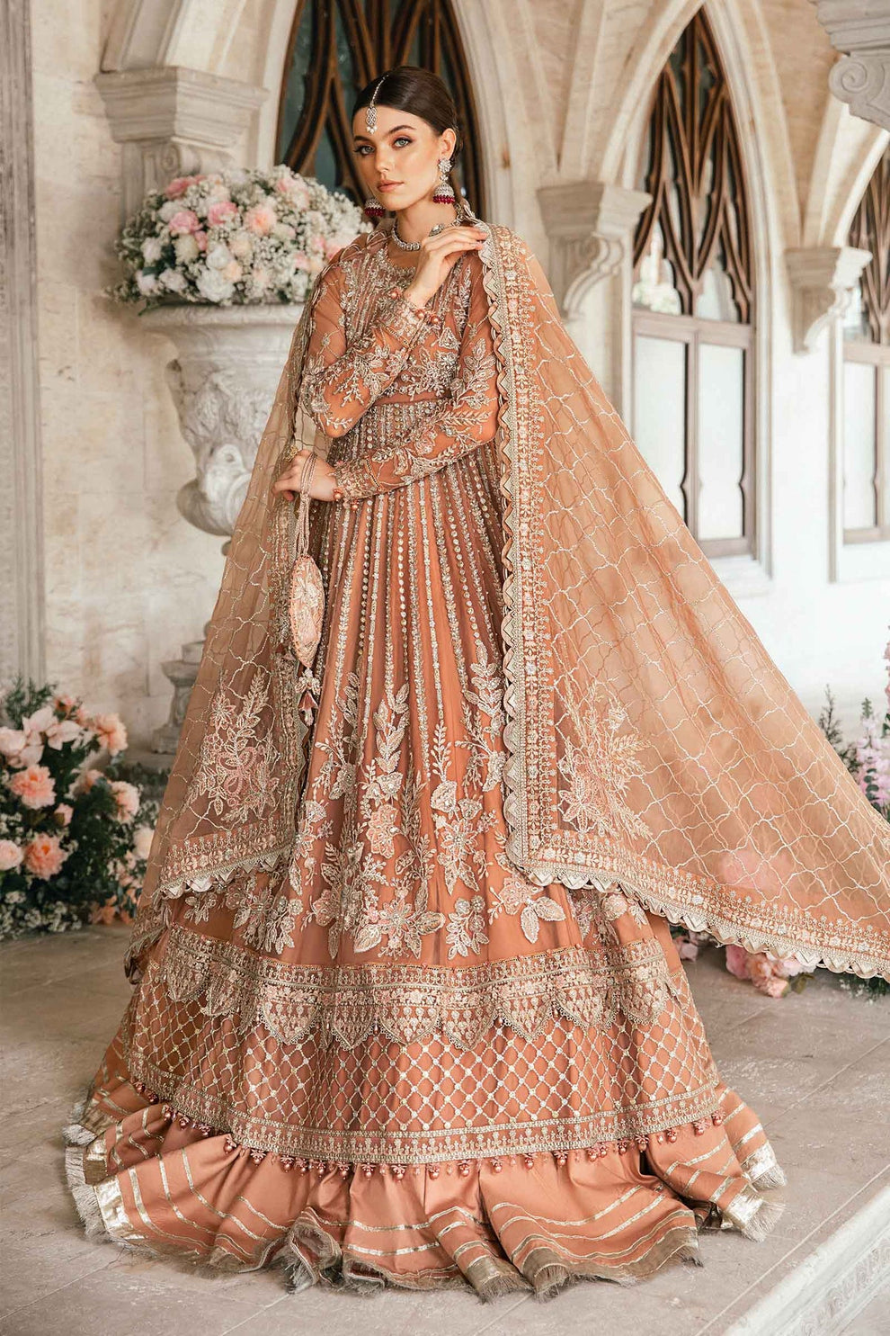 3 Piece Unstitched Embroidered Suit | BD-2804 My Store