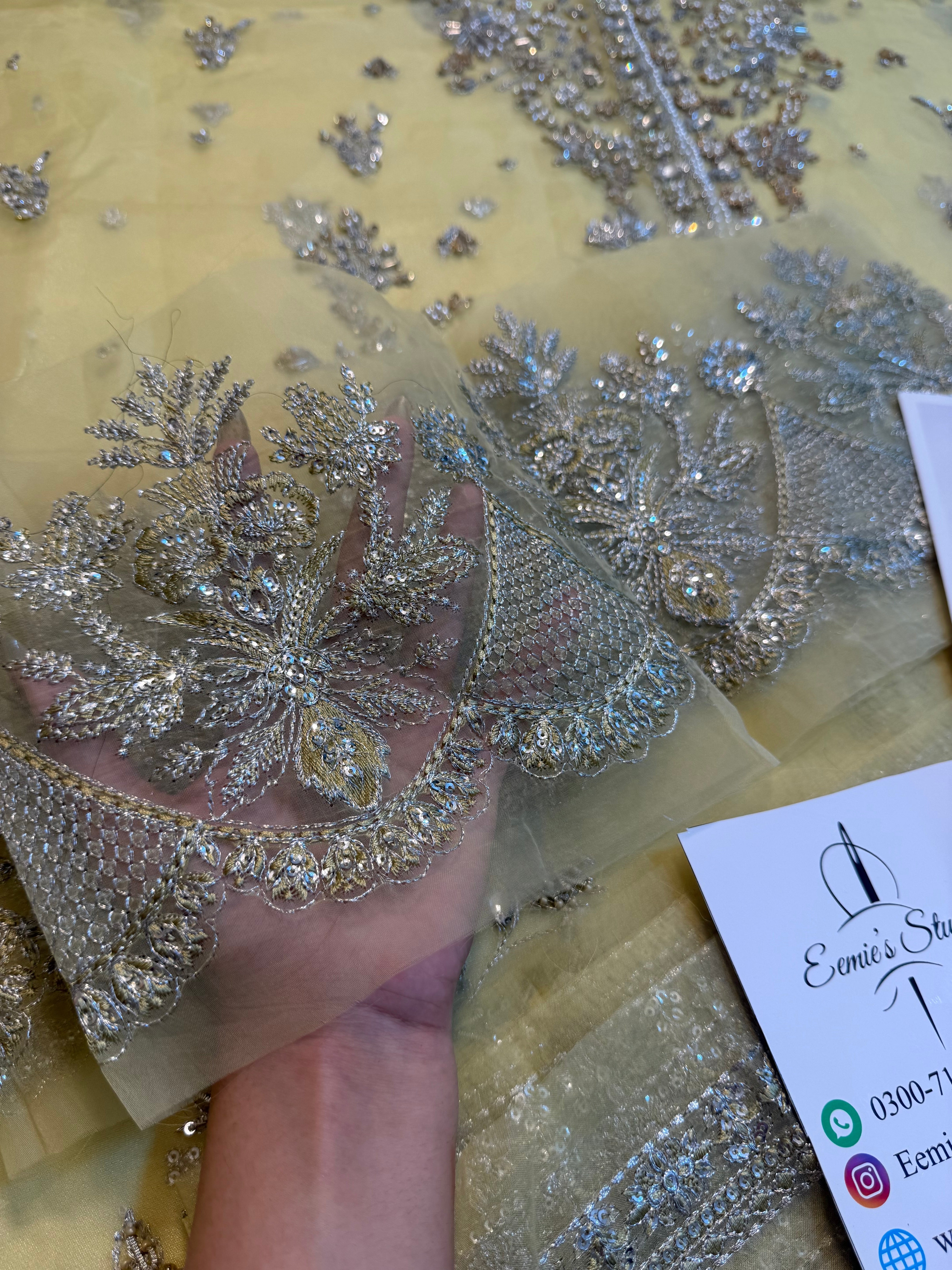 Maria.B Retro Shadmani Couture - Serelia Ayla's Atelier