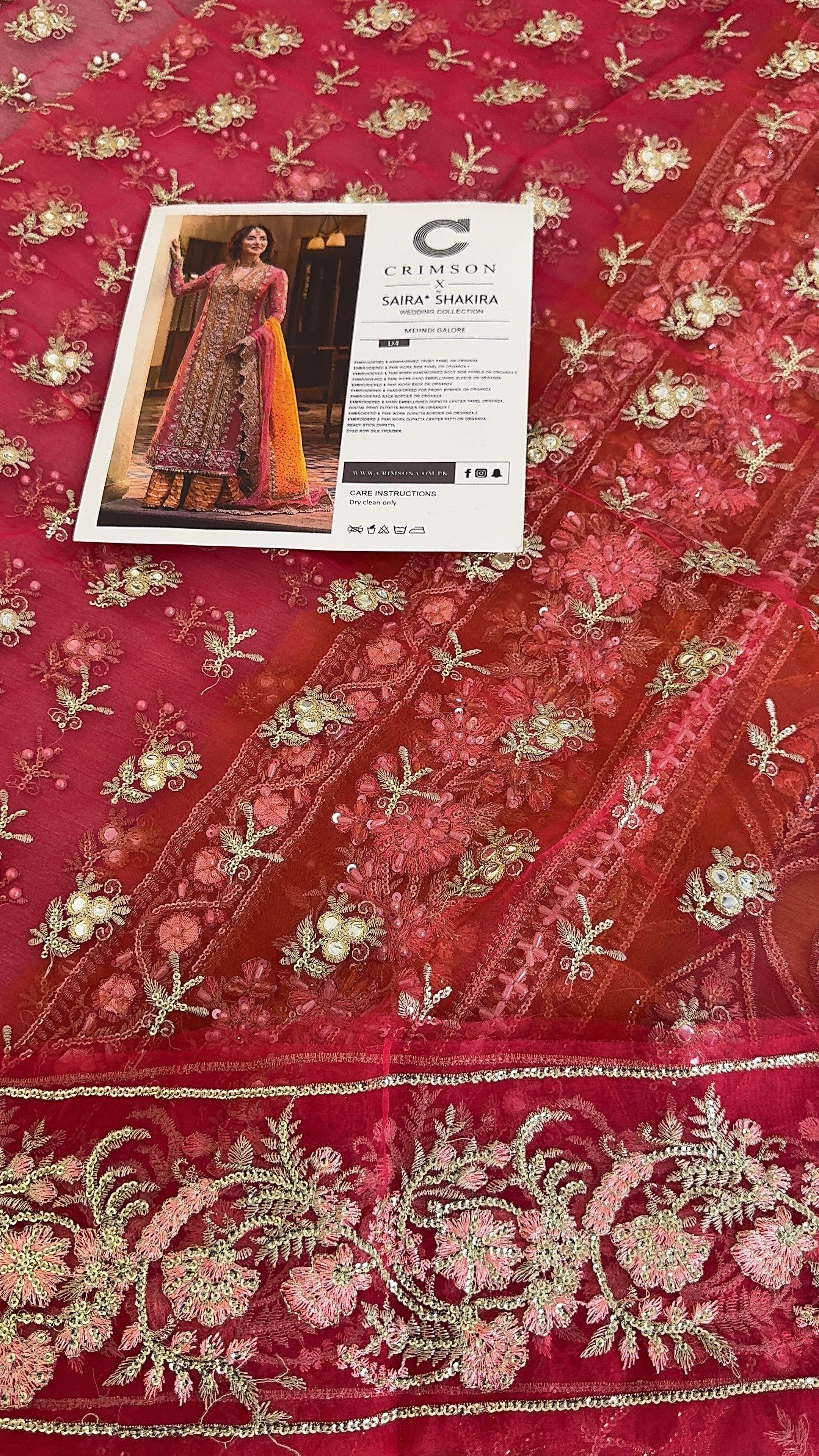 Crimson - Mehendi Galore Ayla's Atelier