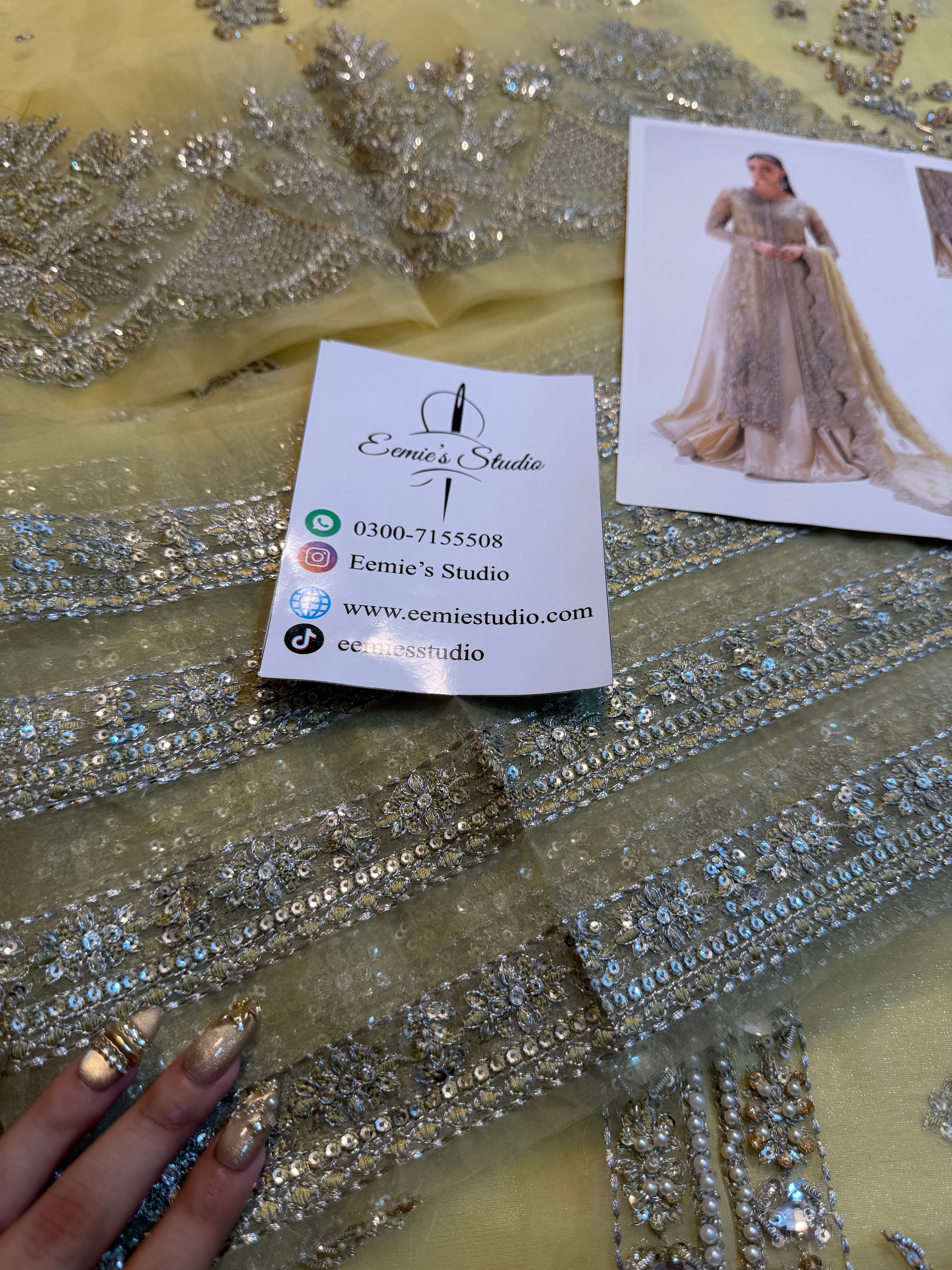 Maria.B Retro Shadmani Couture - Serelia Ayla's Atelier