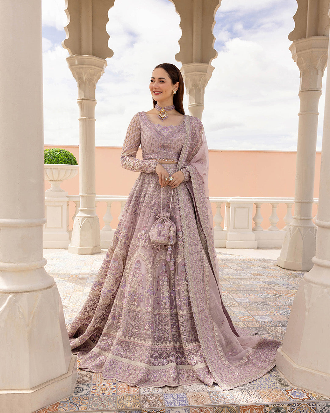 Neorah by Faiza Saqlain Wedding Festive Unstitched 3Pc Suit - Anysia Faiza Saqlain