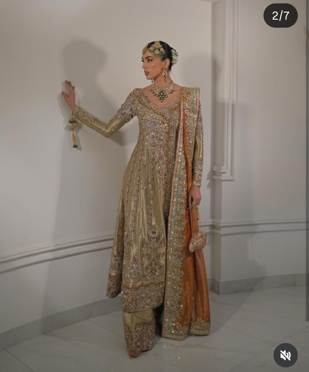 Harish Shakeel Nikkah and Walima outfit Ayla's Atelier