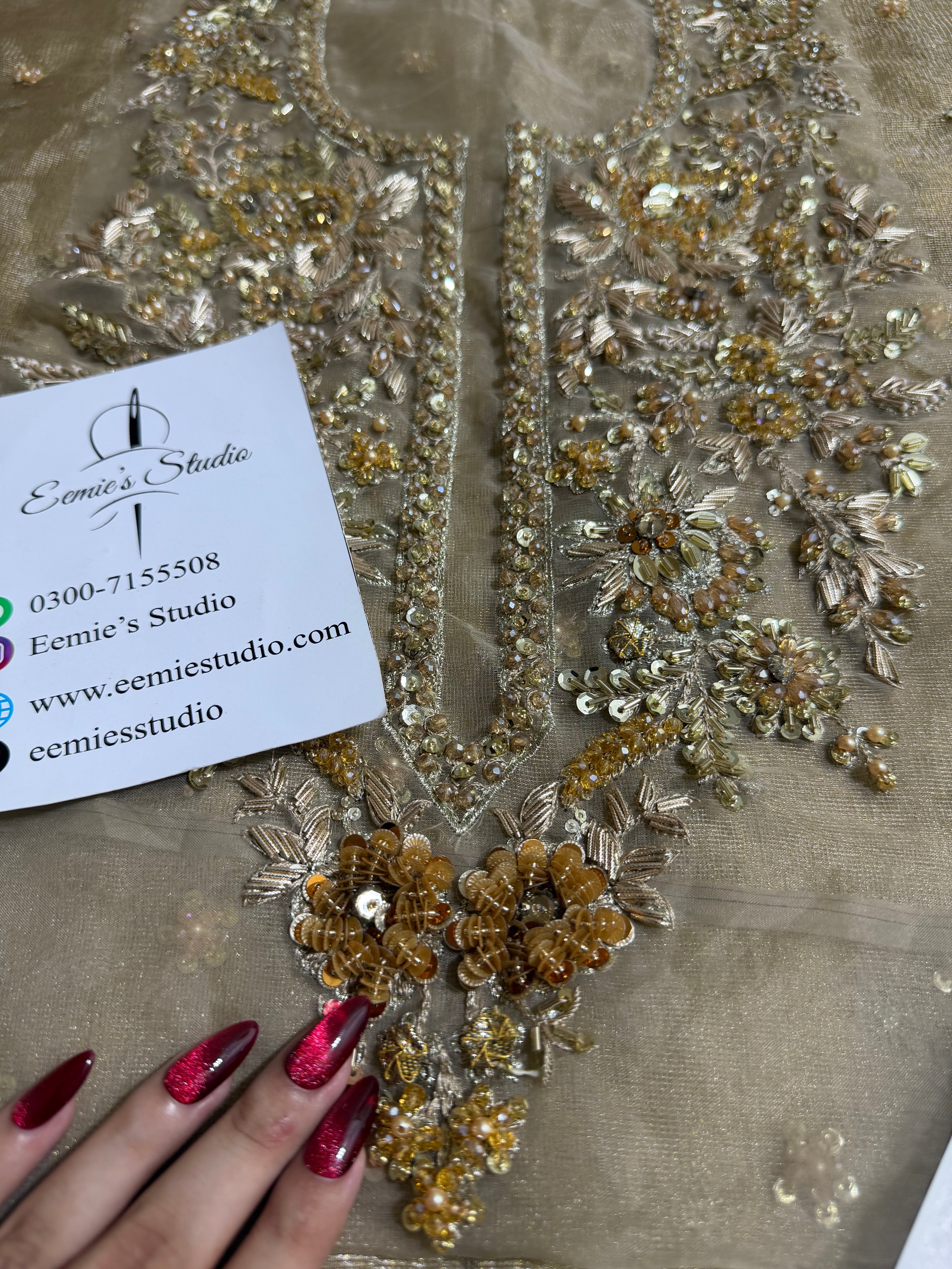 Maria.B Retro Shadmani Couture - Mayrozeh Ayla's Atelier