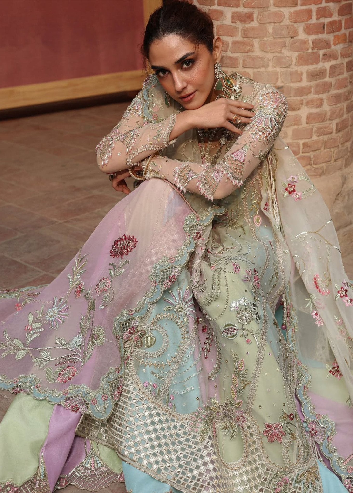 Crimson - Rangoli Ayla's Atelier