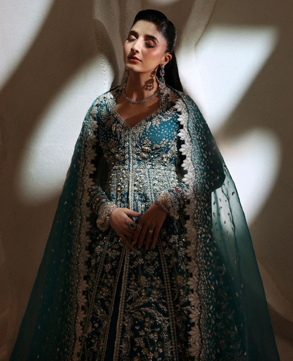 Republic Womenswear Lilianne Wedding Unstitched (Oriane) Royal Embroidery