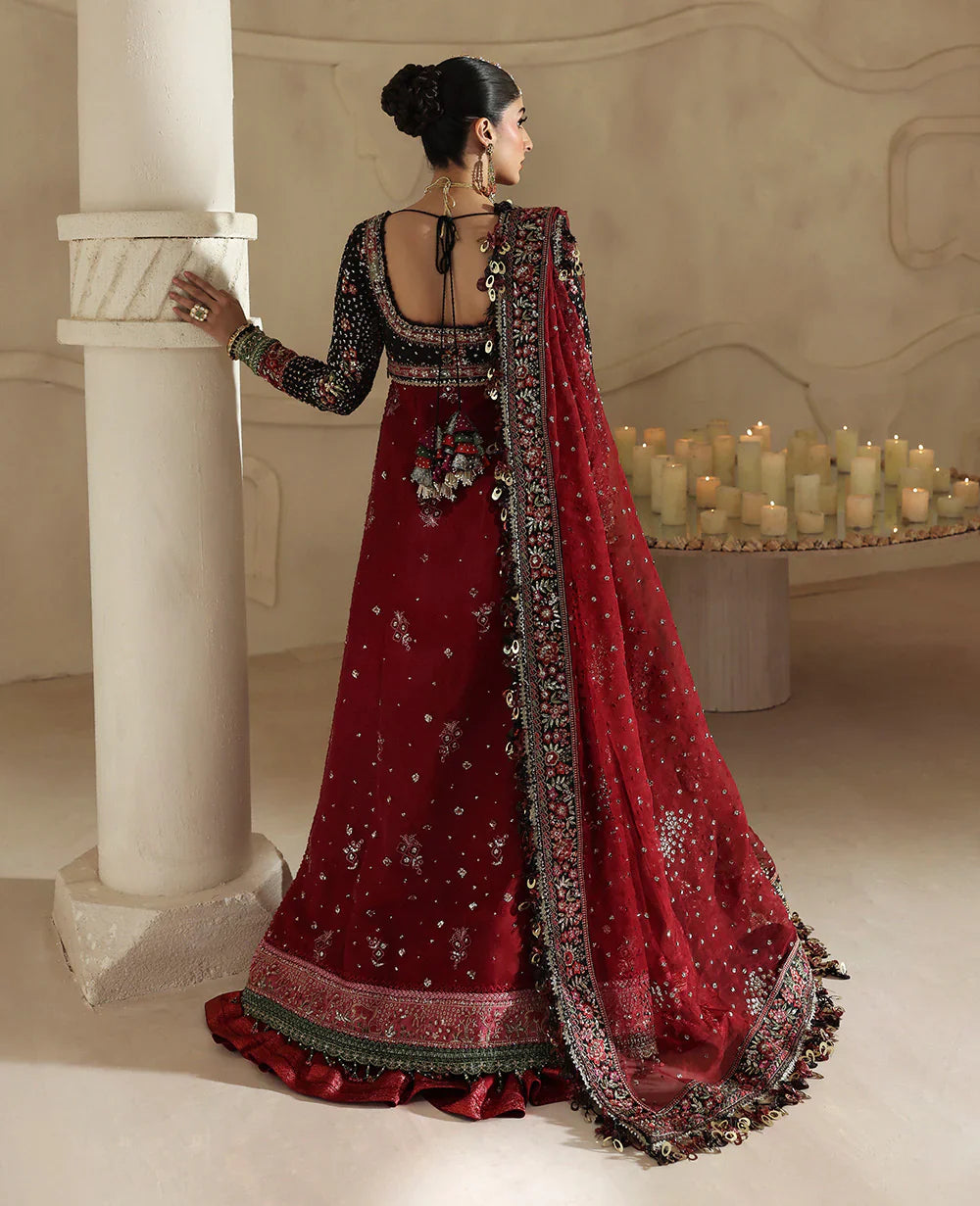Republic Womenswear Lilianne Wedding Unstitched (Lucienne) Royal Embroidery
