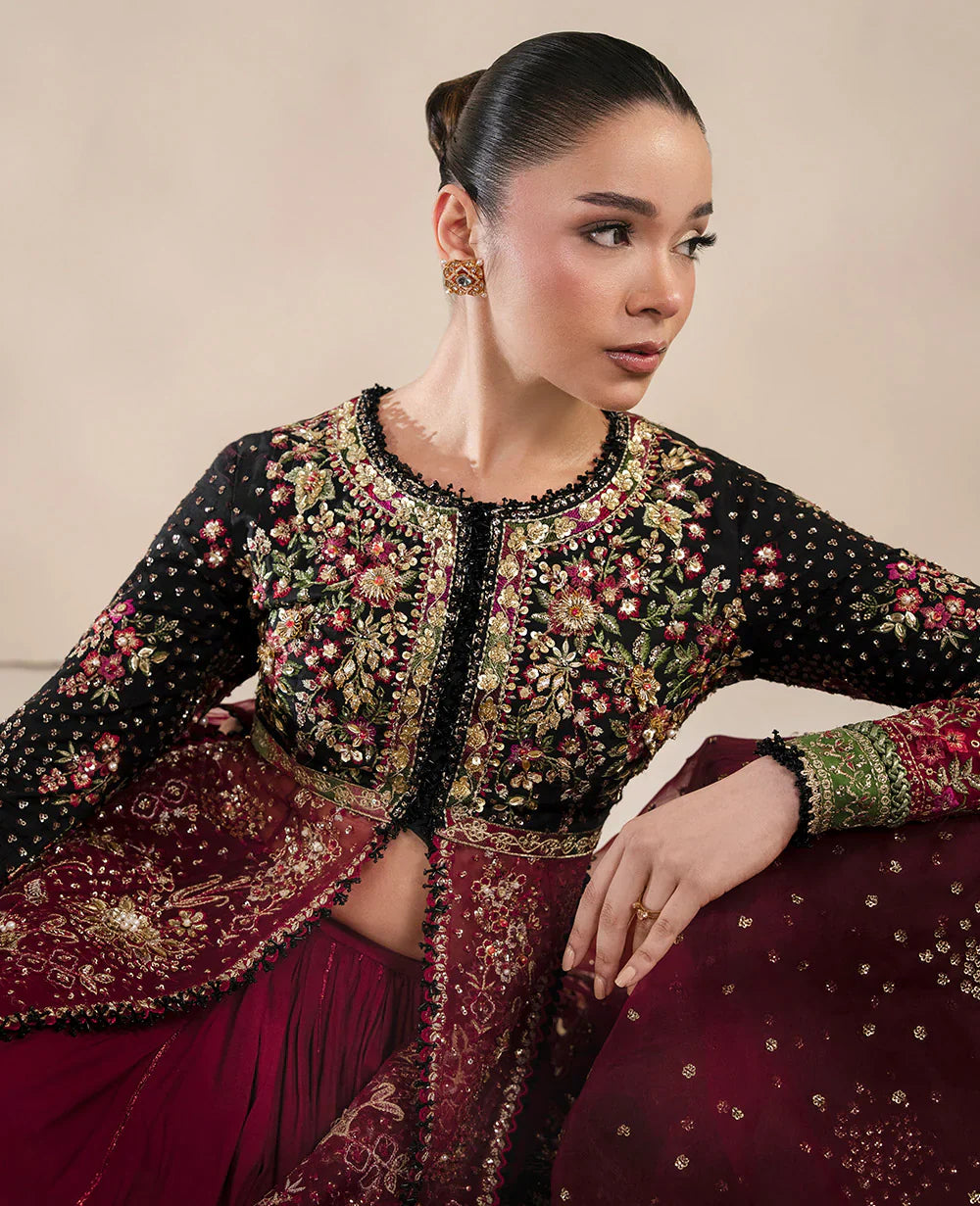 Republic Womenswear Lilianne Wedding Unstitched (Lucienne) Royal Embroidery