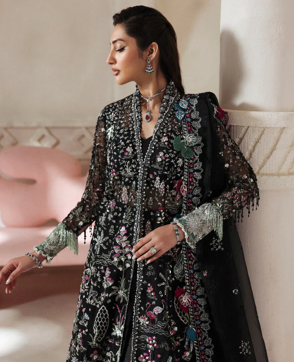 Republic Womenswear Lilianne Wedding Unstitched (Auriane) Royal Embroidery