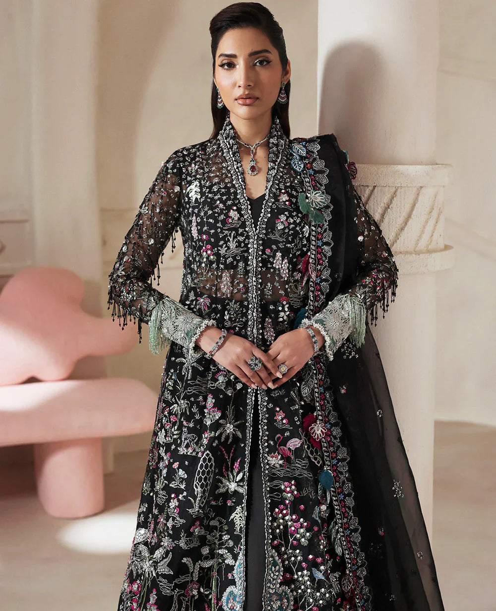 Republic Womenswear Lilianne Wedding Unstitched (Auriane) Royal Embroidery