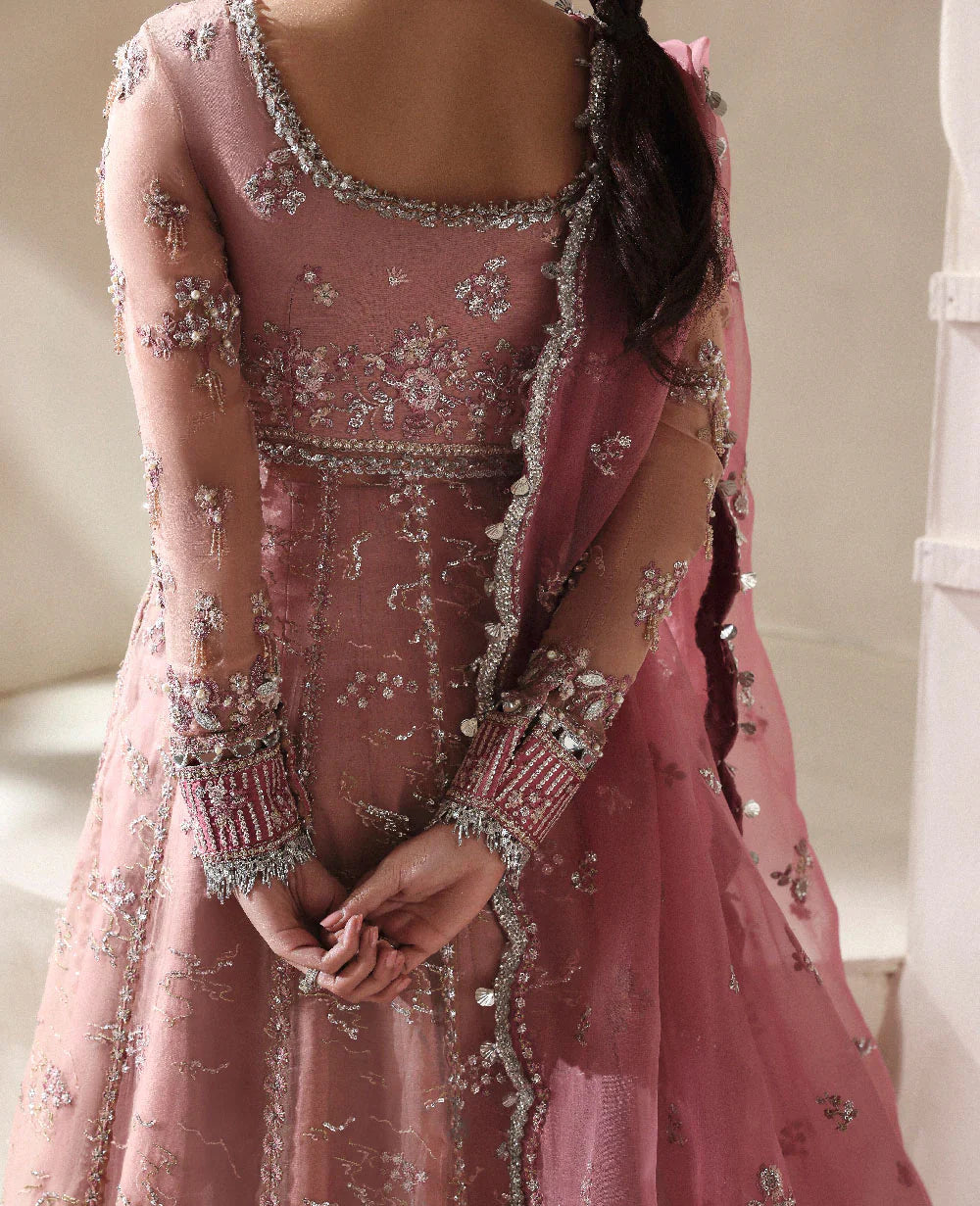 Republic Womenswear Lilianne Wedding Unstitched (Juliane) Royal Embroidery