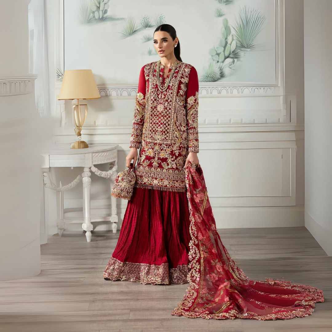 Crimson by Saira Shakira - Artisan Story Ayla's Atelier