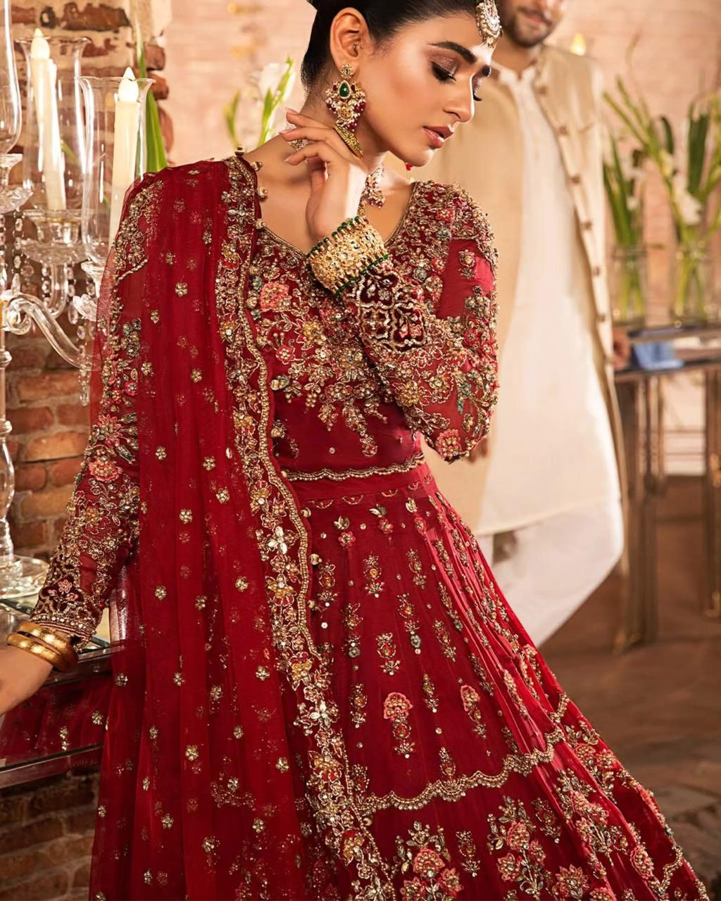 Maria B Bridal Couture Roza Ayla's Atelier Maria B Bridal Couture Roza Ayla's Atelier