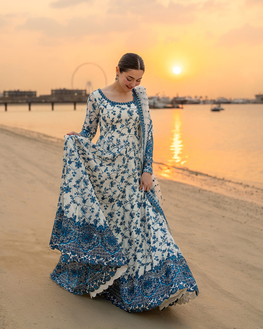 Faiza Saqlain Jehona Embroidered Lawn Bodice Detail by Ayla's Atelier