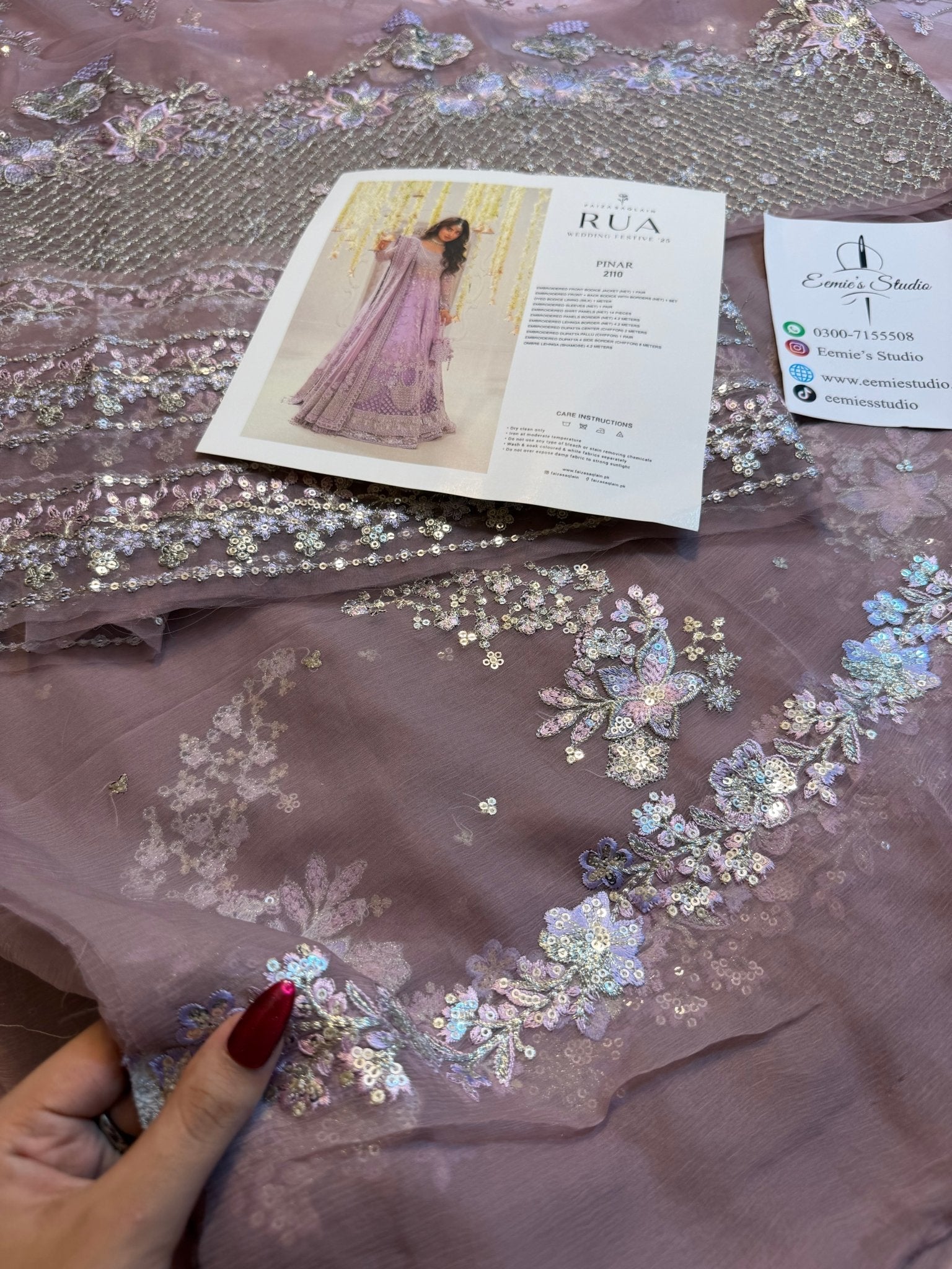 Faiza Saqlain - Pinar Ayla's Atelier