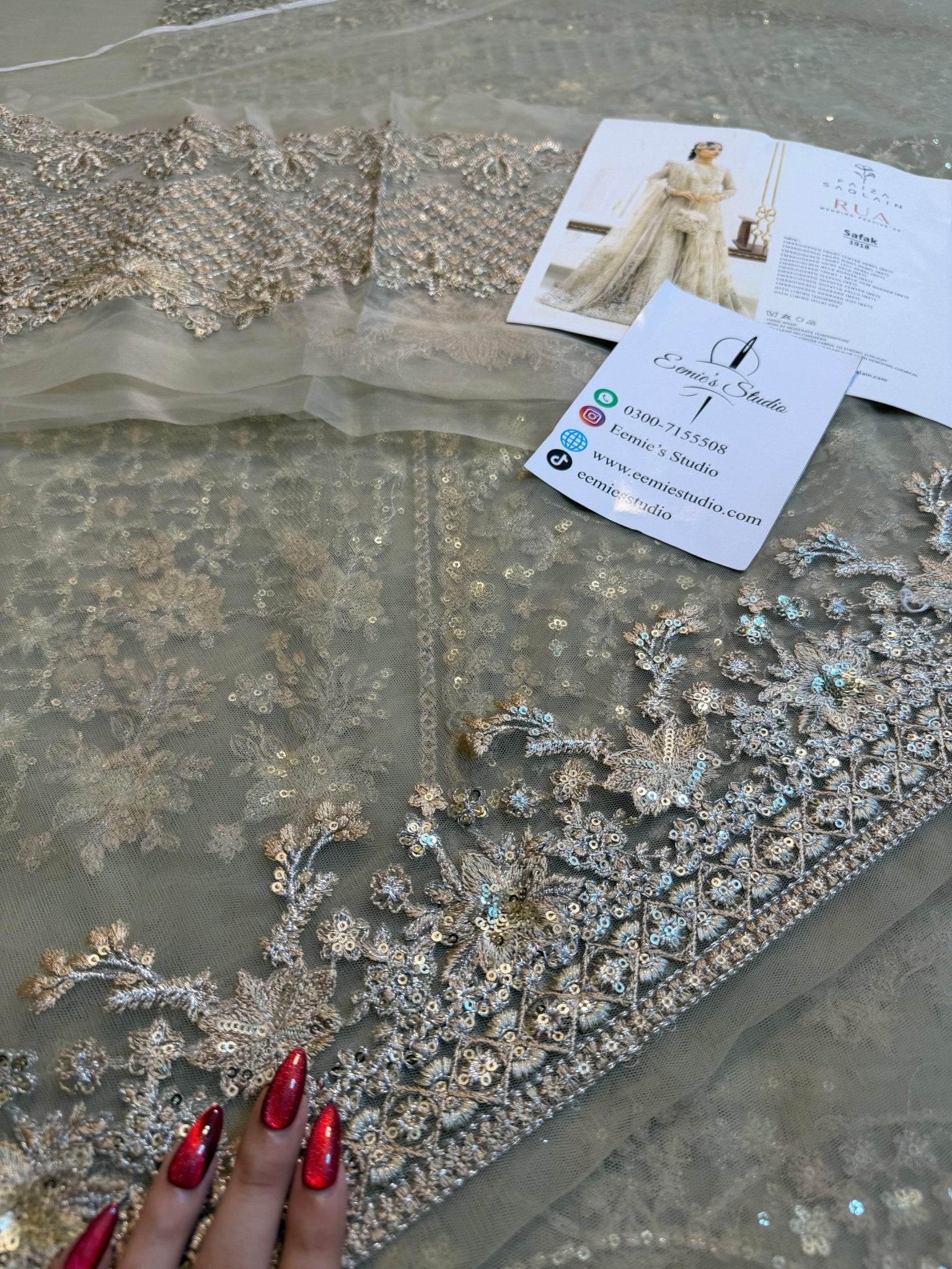 Faiza Saqlain - Safak Ayla's Atelier