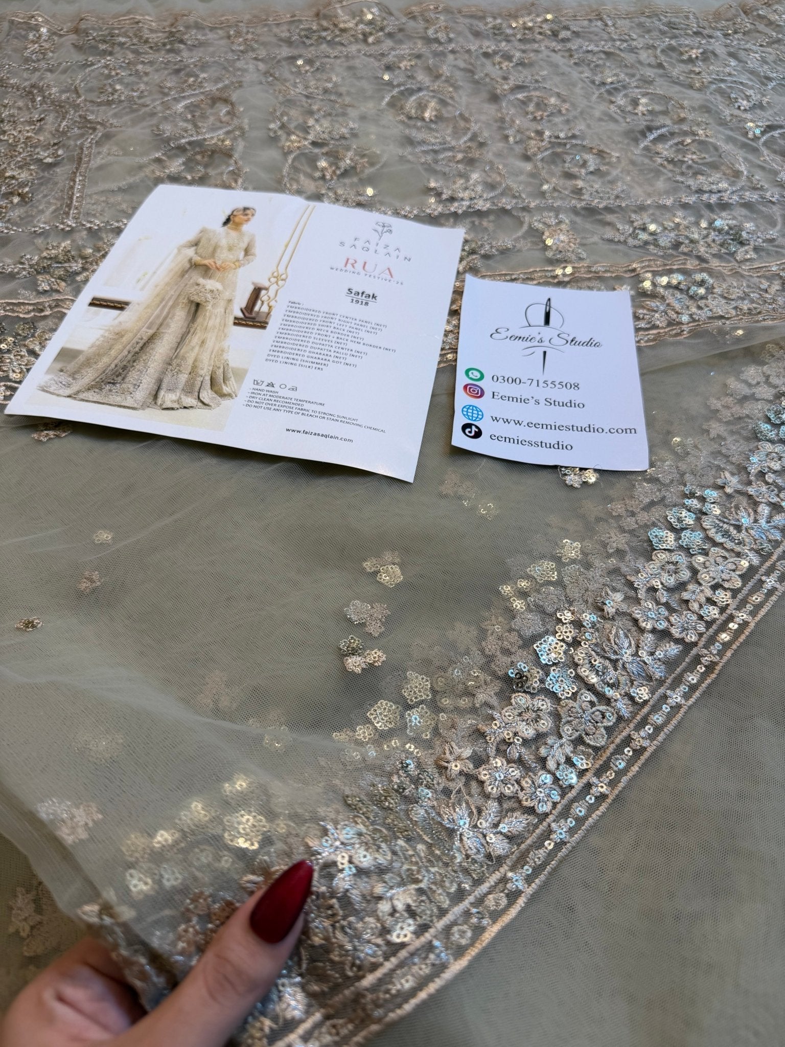 Faiza Saqlain - Safak Ayla's Atelier