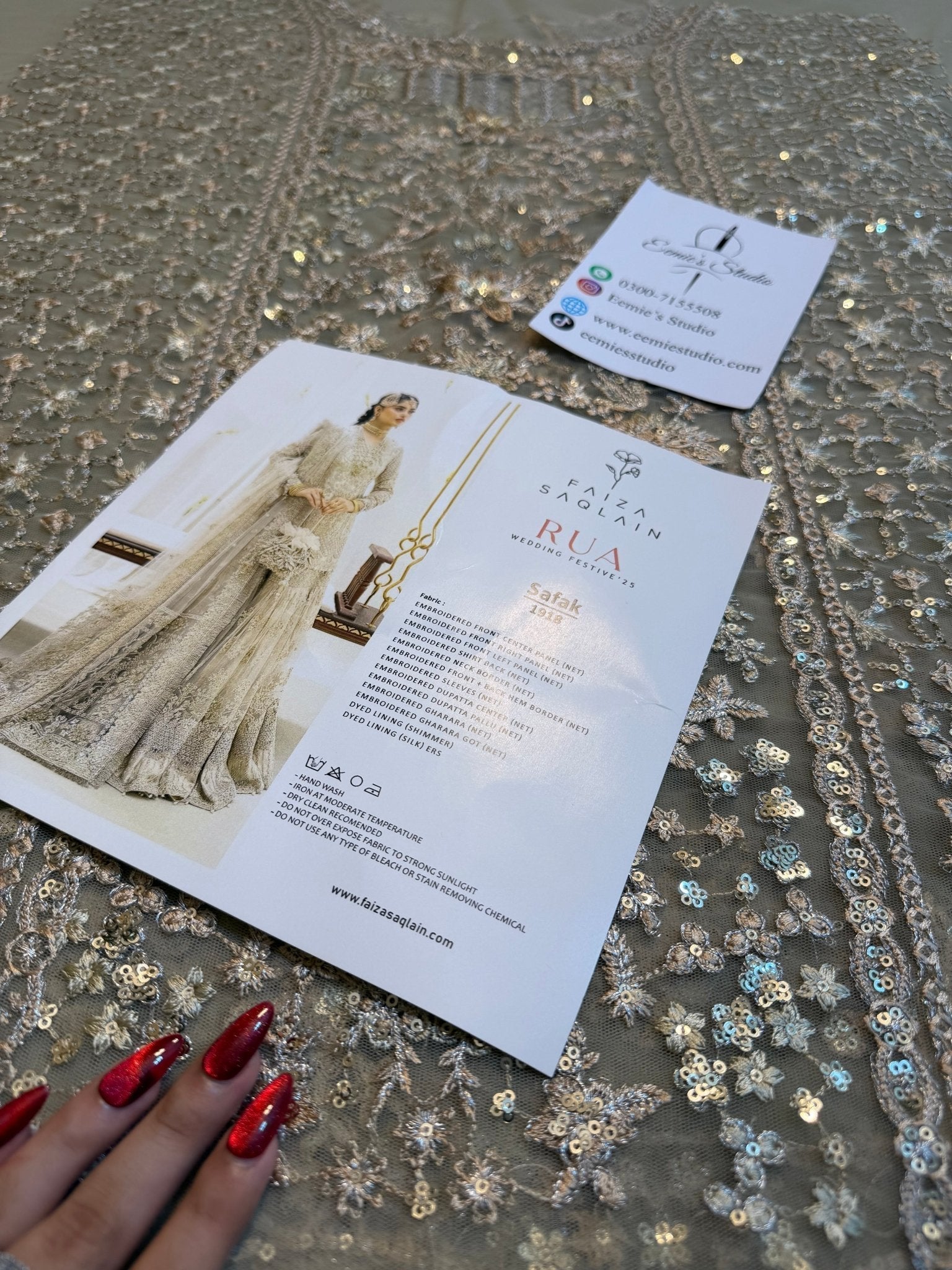 Faiza Saqlain - Safak Ayla's Atelier
