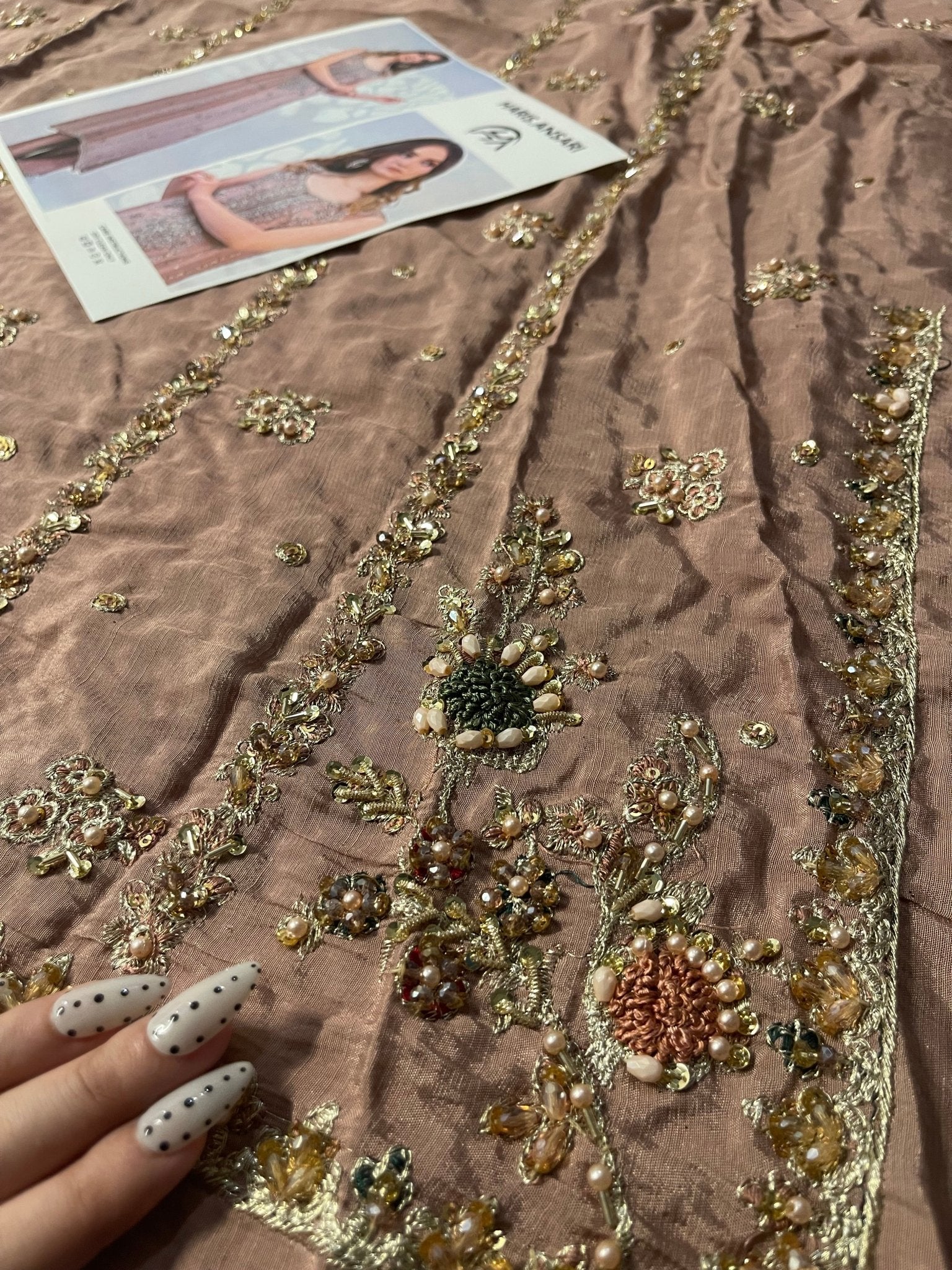Haris Ansari - Muted Blush Ayla's Atelier