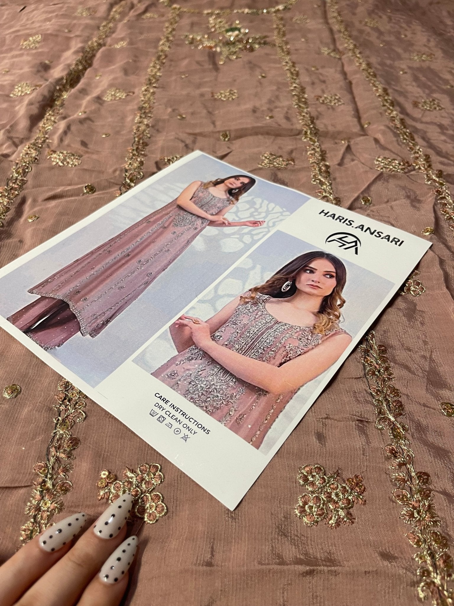Haris Ansari - Muted Blush Ayla's Atelier