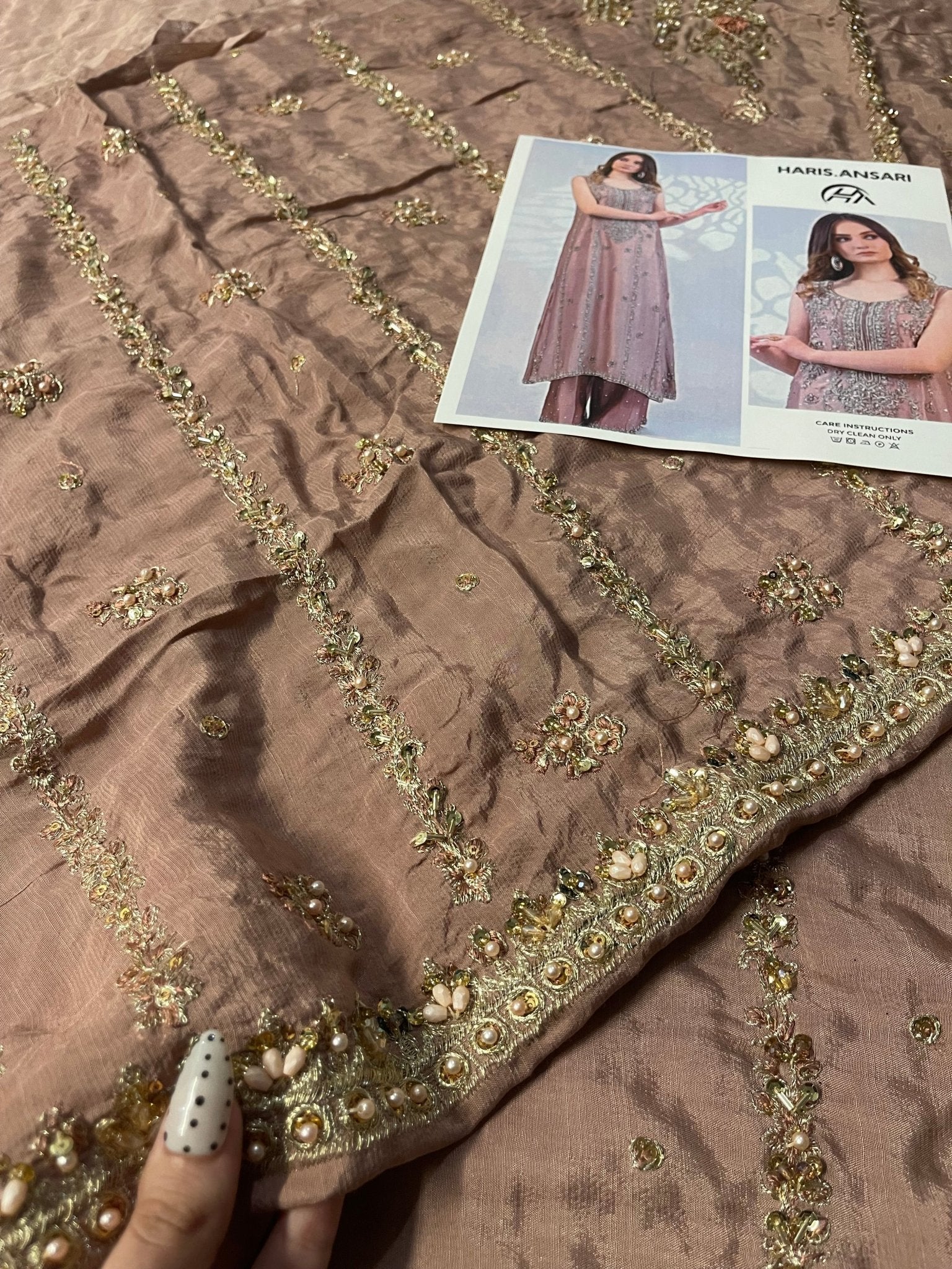 Haris Ansari - Muted Blush Ayla's Atelier