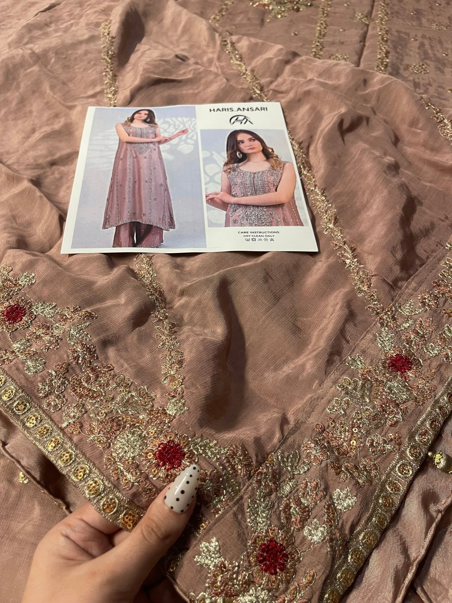 Haris Ansari - Muted Blush Ayla's Atelier