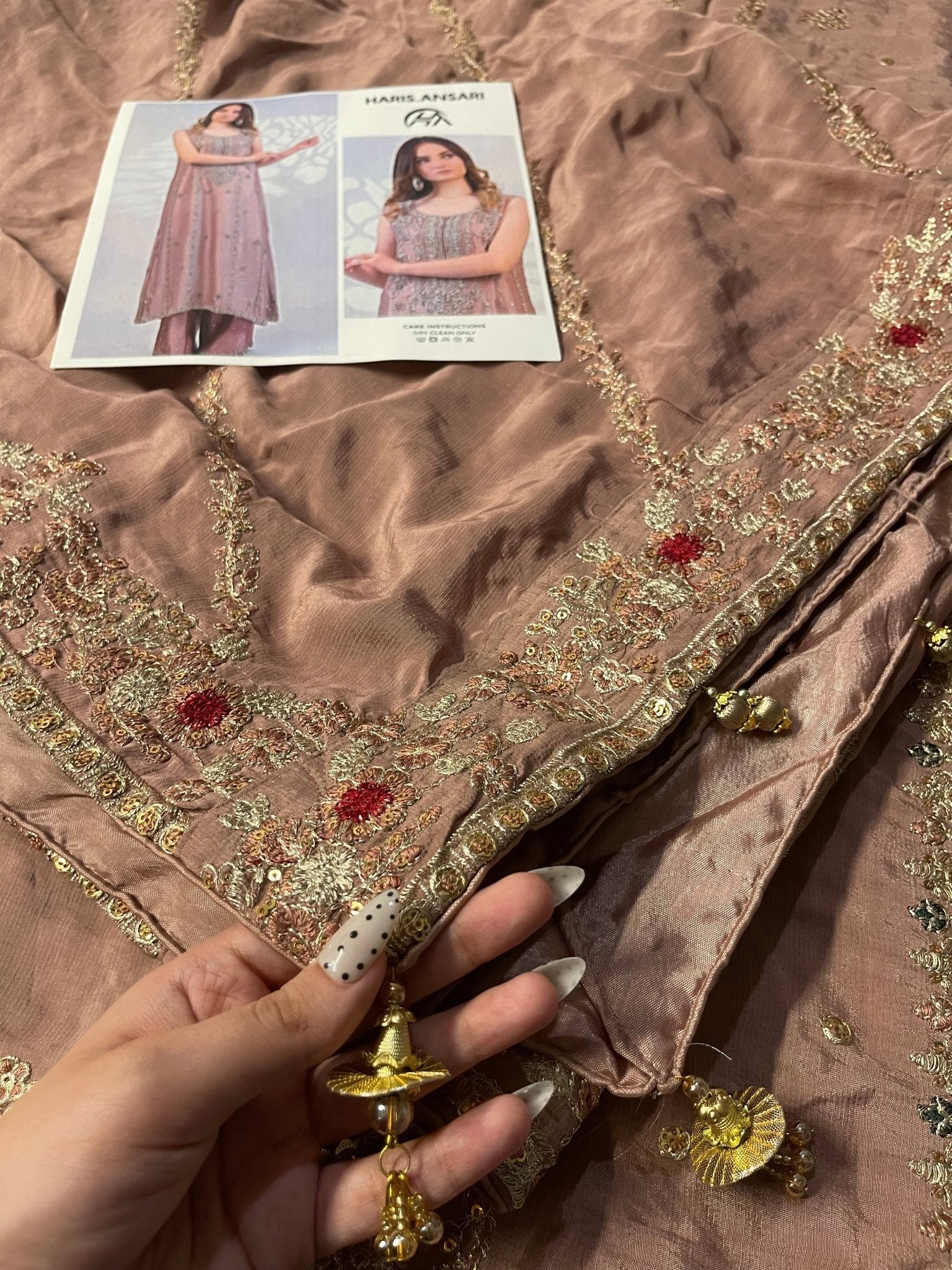 Haris Ansari - Muted Blush Ayla's Atelier