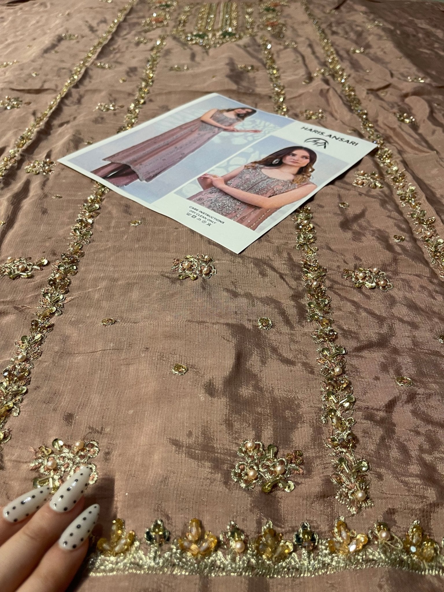 Haris Ansari - Muted Blush Ayla's Atelier