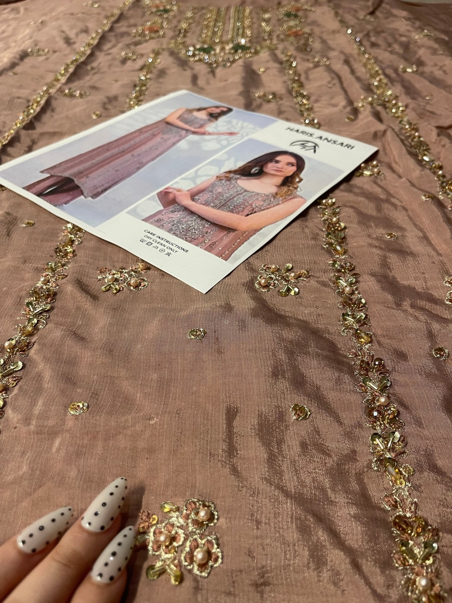 Haris Ansari - Muted Blush Ayla's Atelier