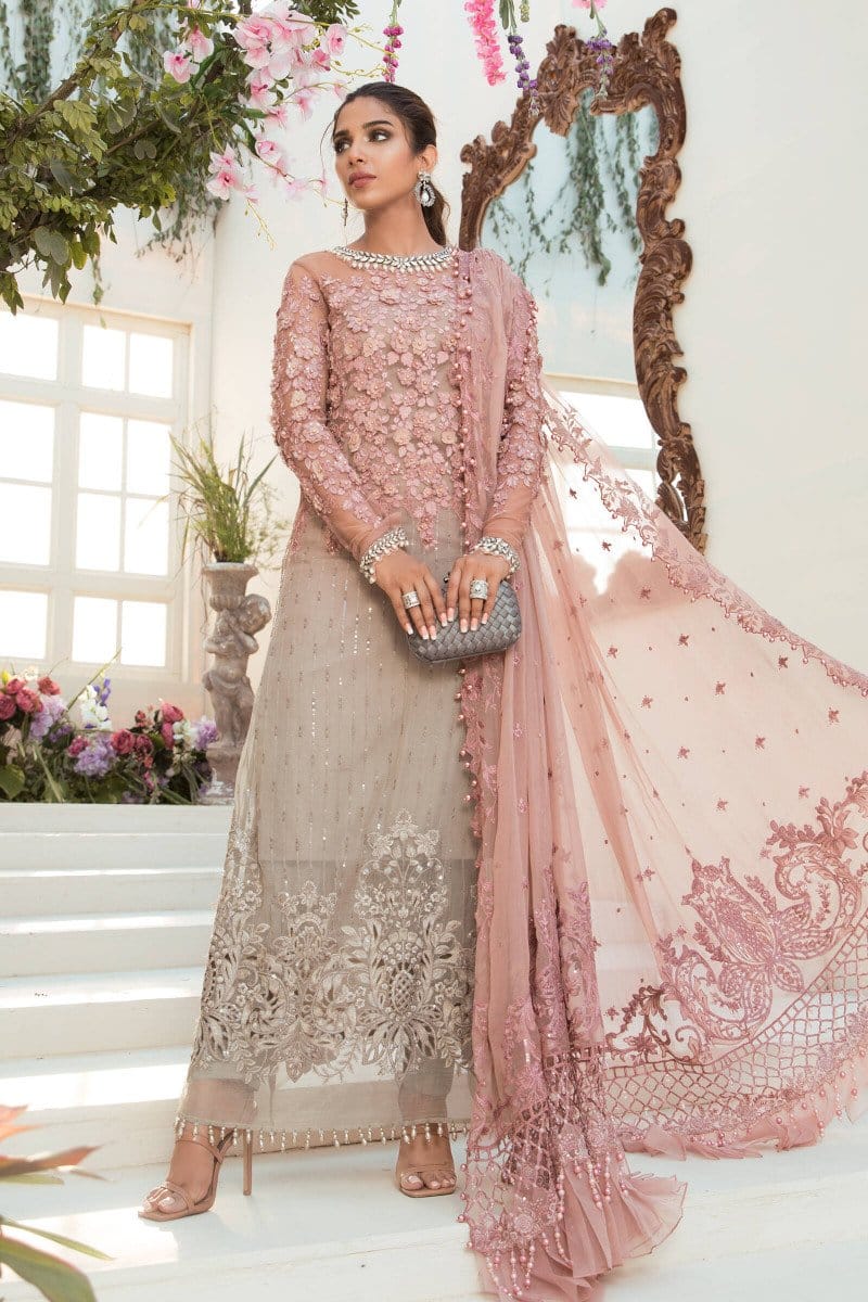 Maria.B Coffee and Ash Pink BD-2101 Ayla's Atelier
