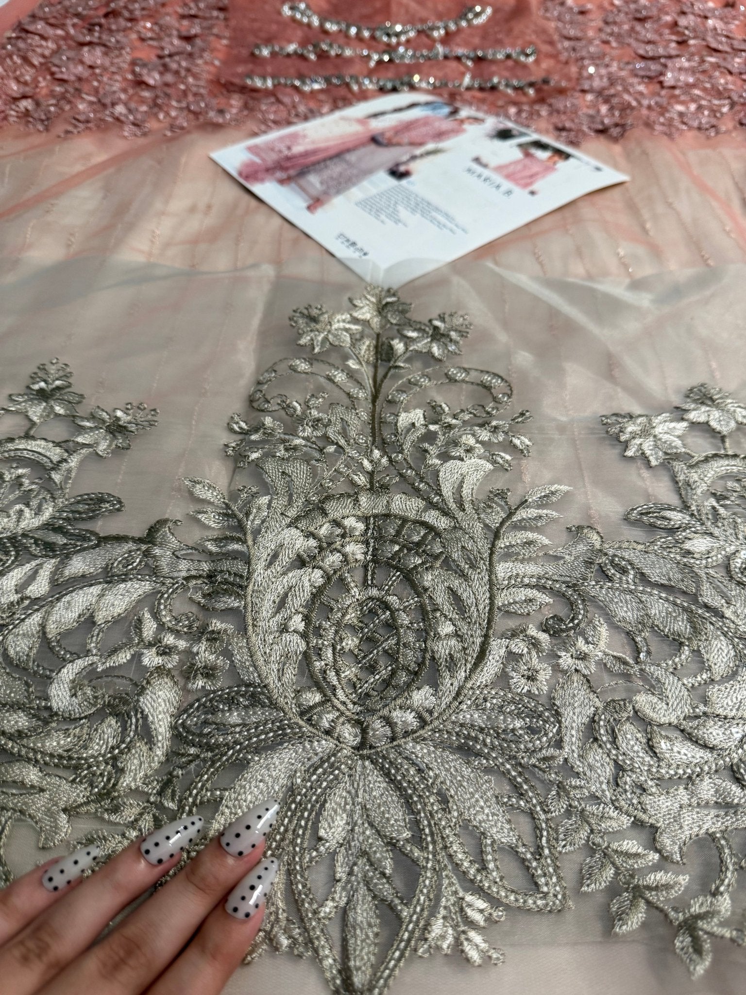 Maria.B Coffee and Ash Pink BD-2101 Ayla's Atelier