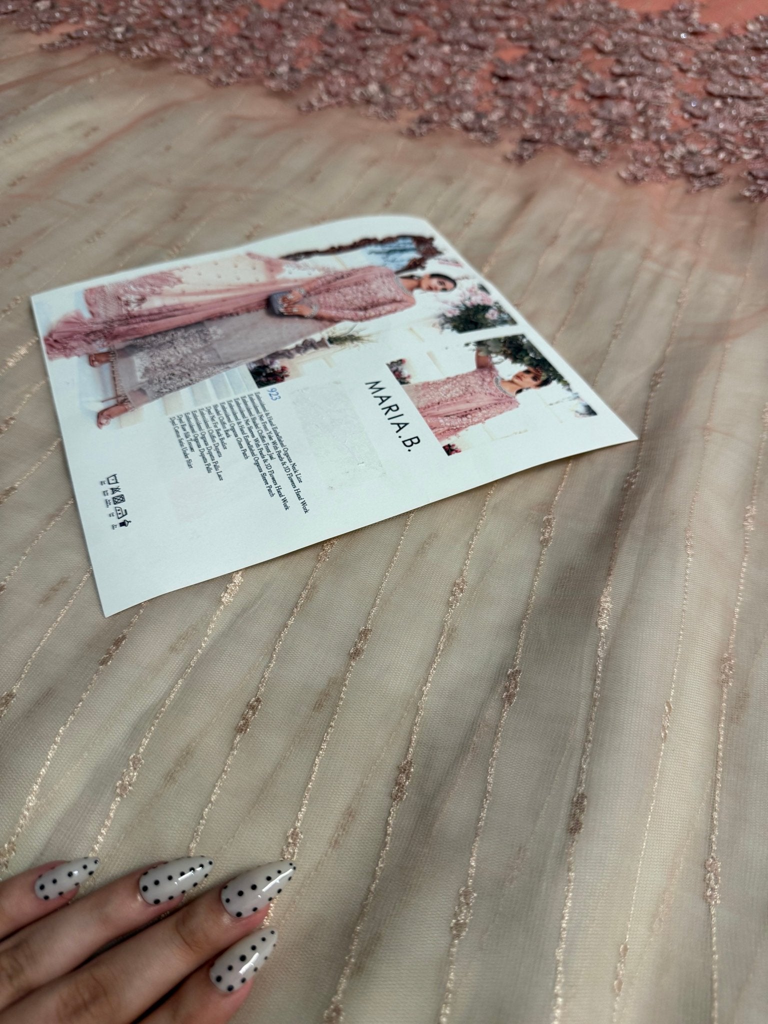 Maria.B Coffee and Ash Pink BD-2101 Ayla's Atelier